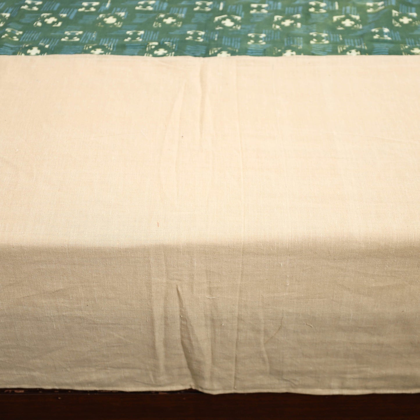 plain double bed cover