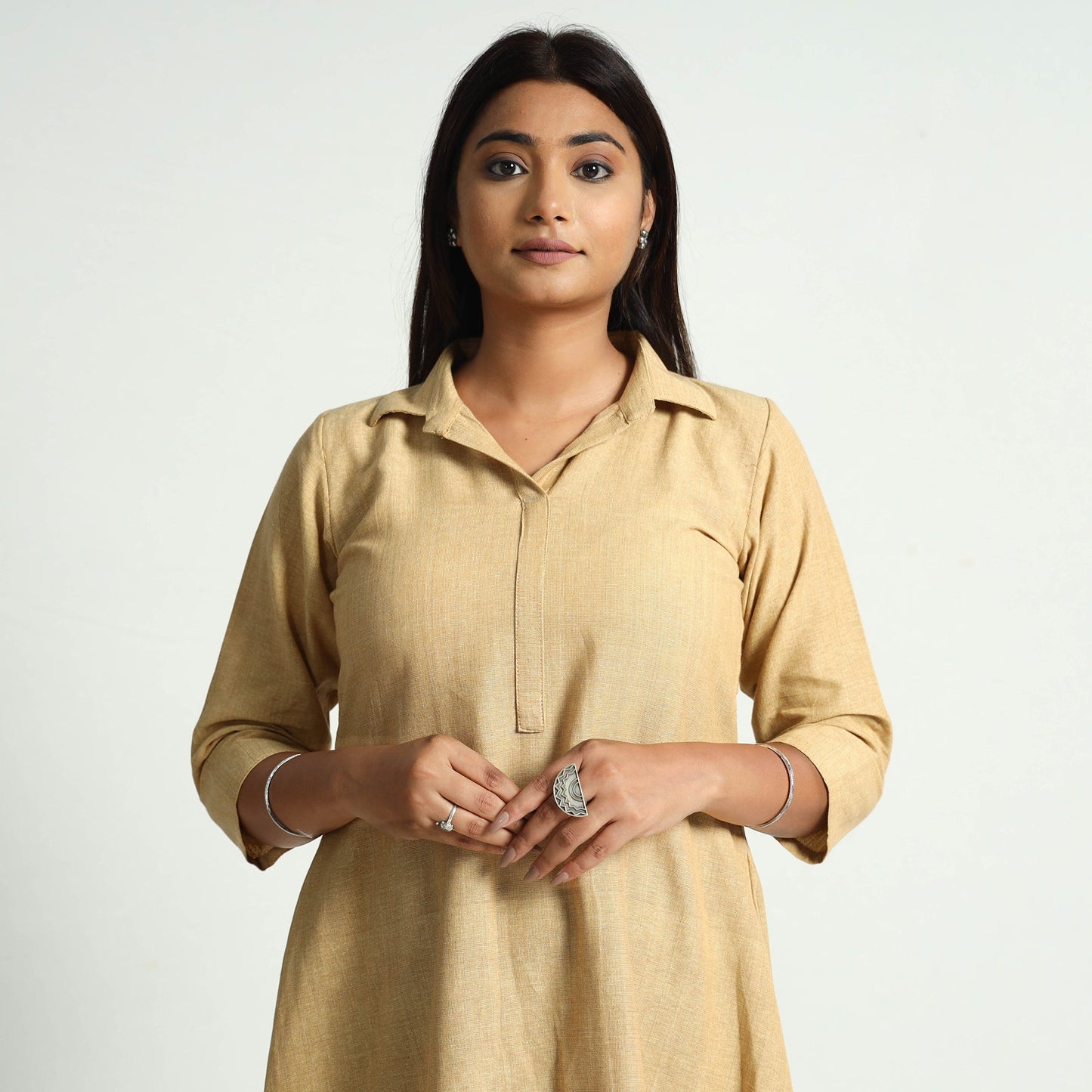 Plain Cotton Dress
