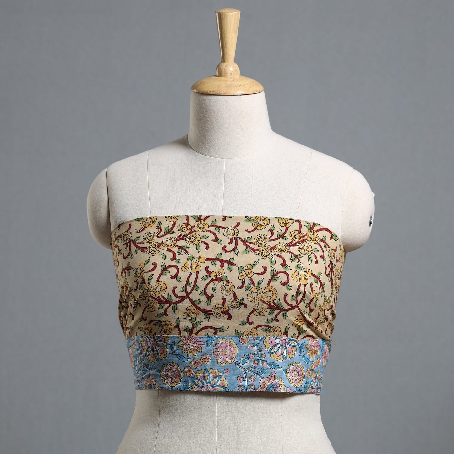 Buy Block Printed Cotton Blouse Piece 50