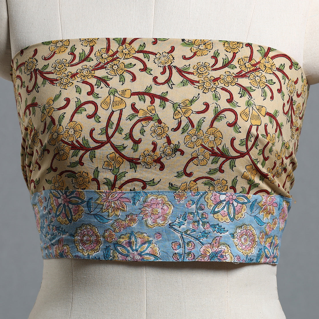 Buy Block Printed Cotton Blouse Piece 50