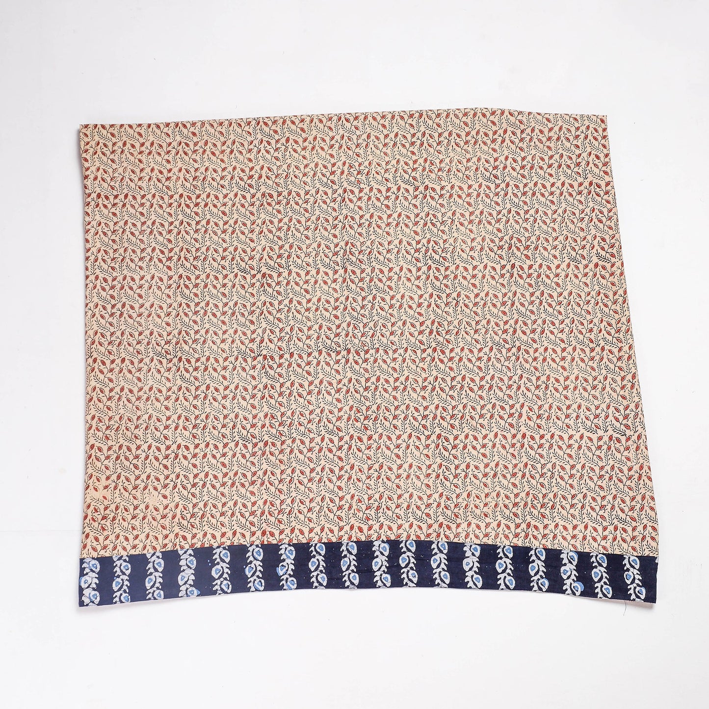 Buy Rangoli Kalamkari Block Printed Cotton Blouse Piece