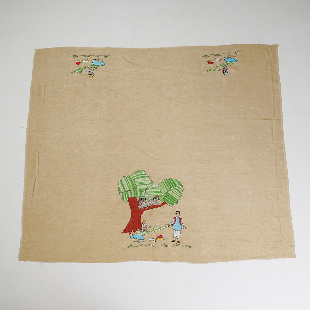 Kantha Embroidery Blouse Piece