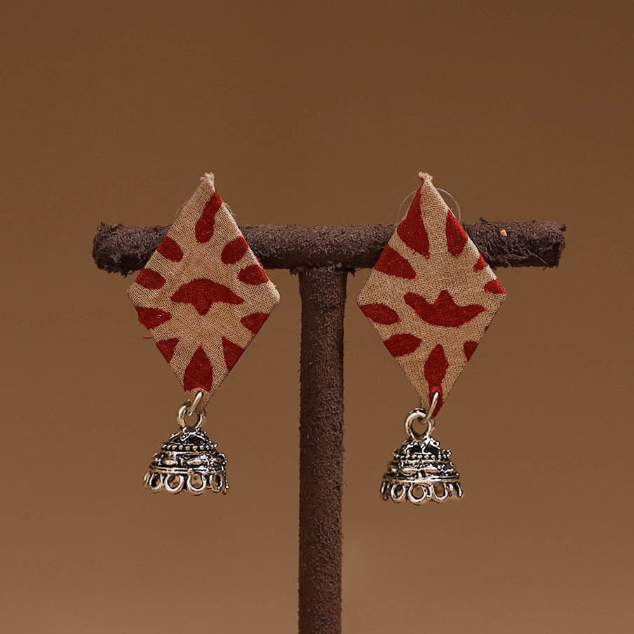 Tanaz gs fabart handmade earrings - handcrafted