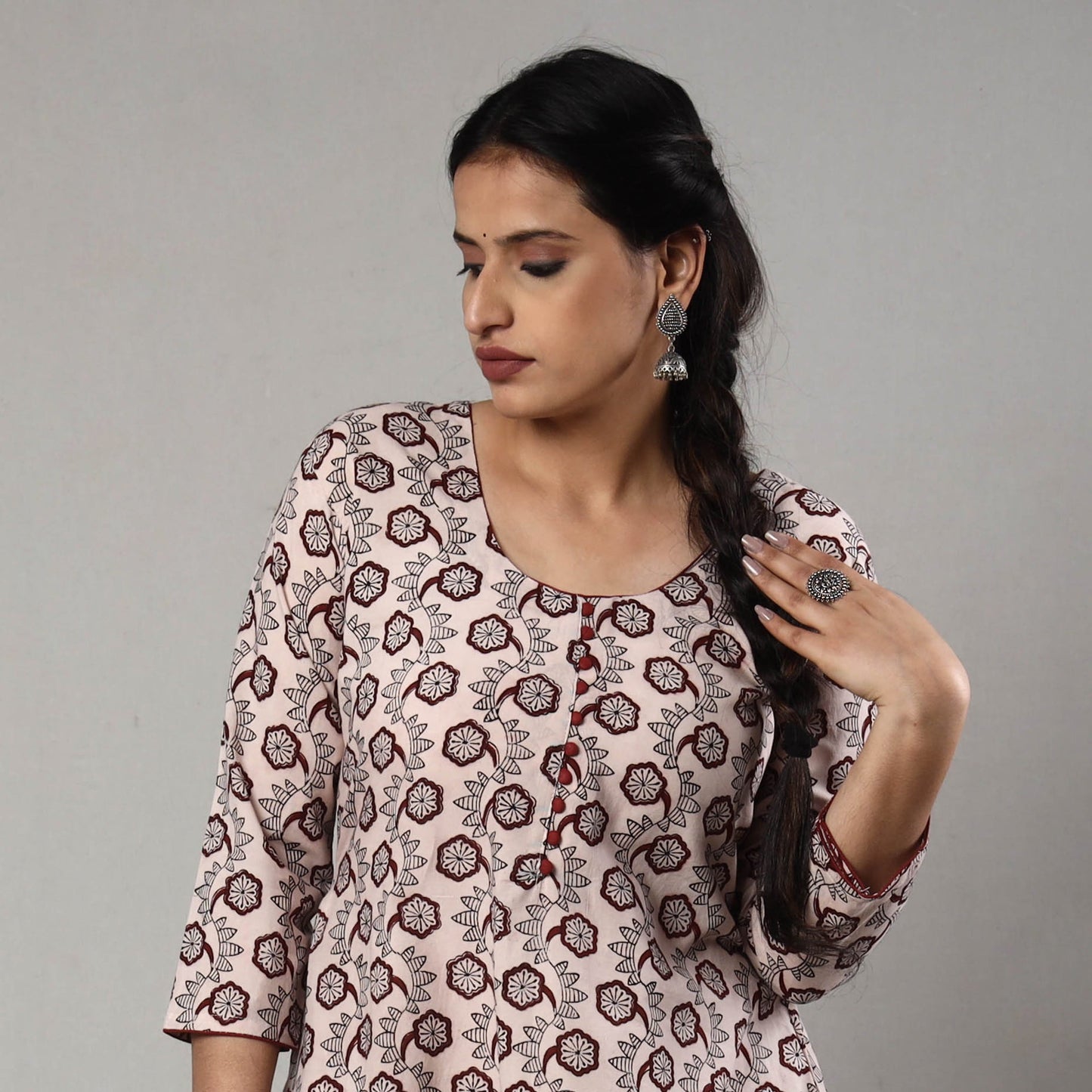 Bagh Block Printed Kurta