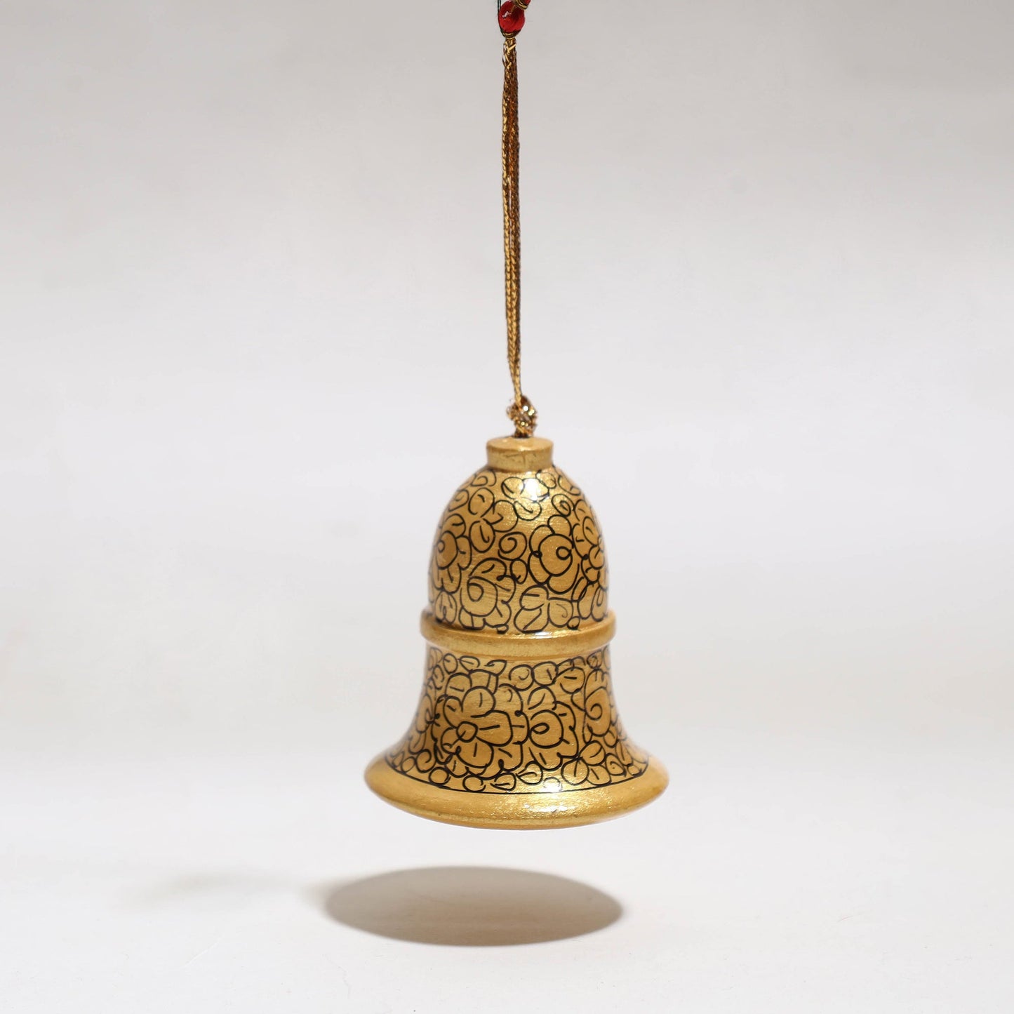 Bell - kashmir handpainted christmas decor ornament 06