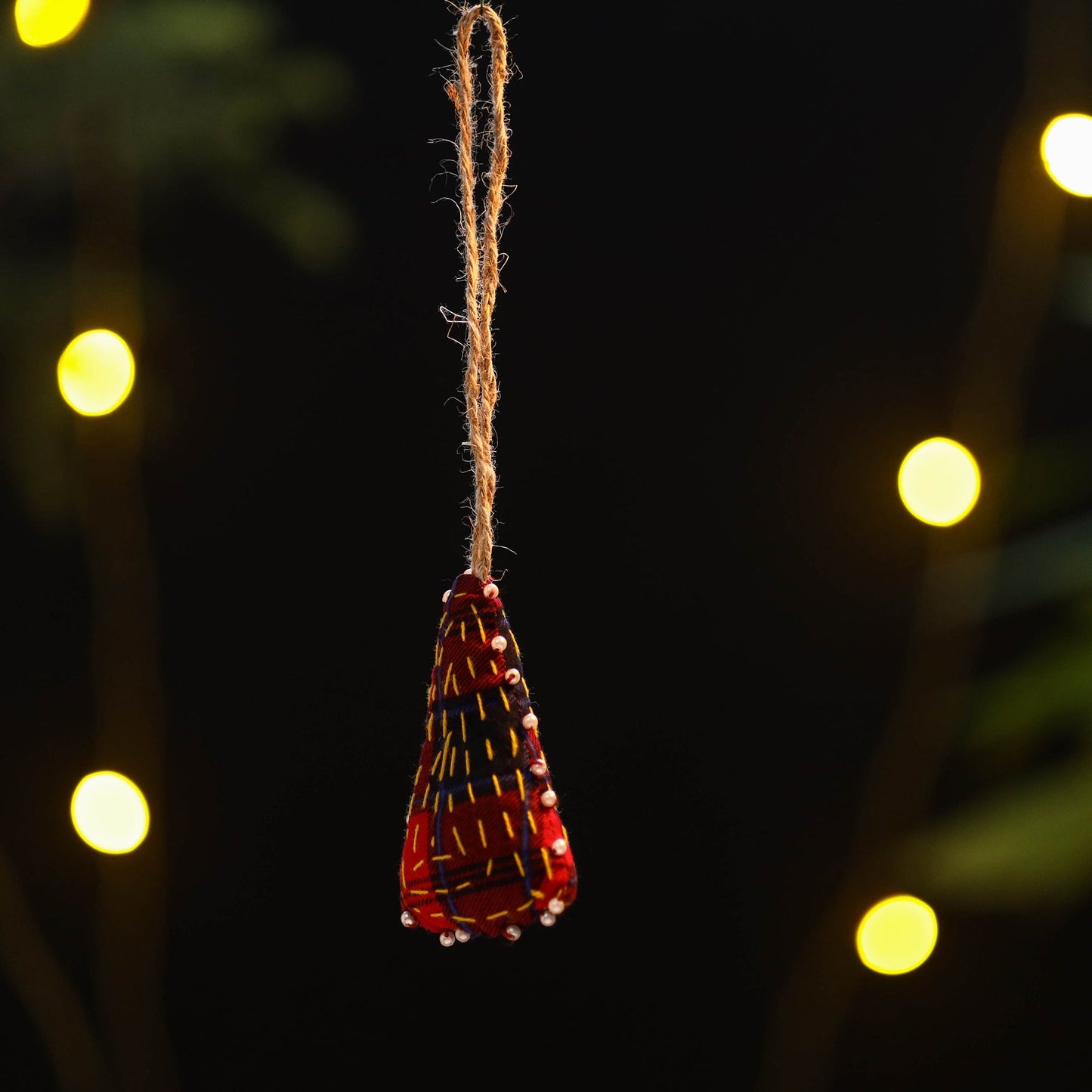 Buy Upcycled Thread & Beadwork X-Mas Decor Hanging