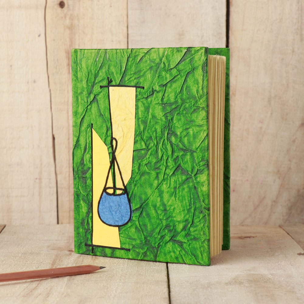 BuyBengal Handmade Paper Notebook (7.5 x 5 in) l iTokri.com