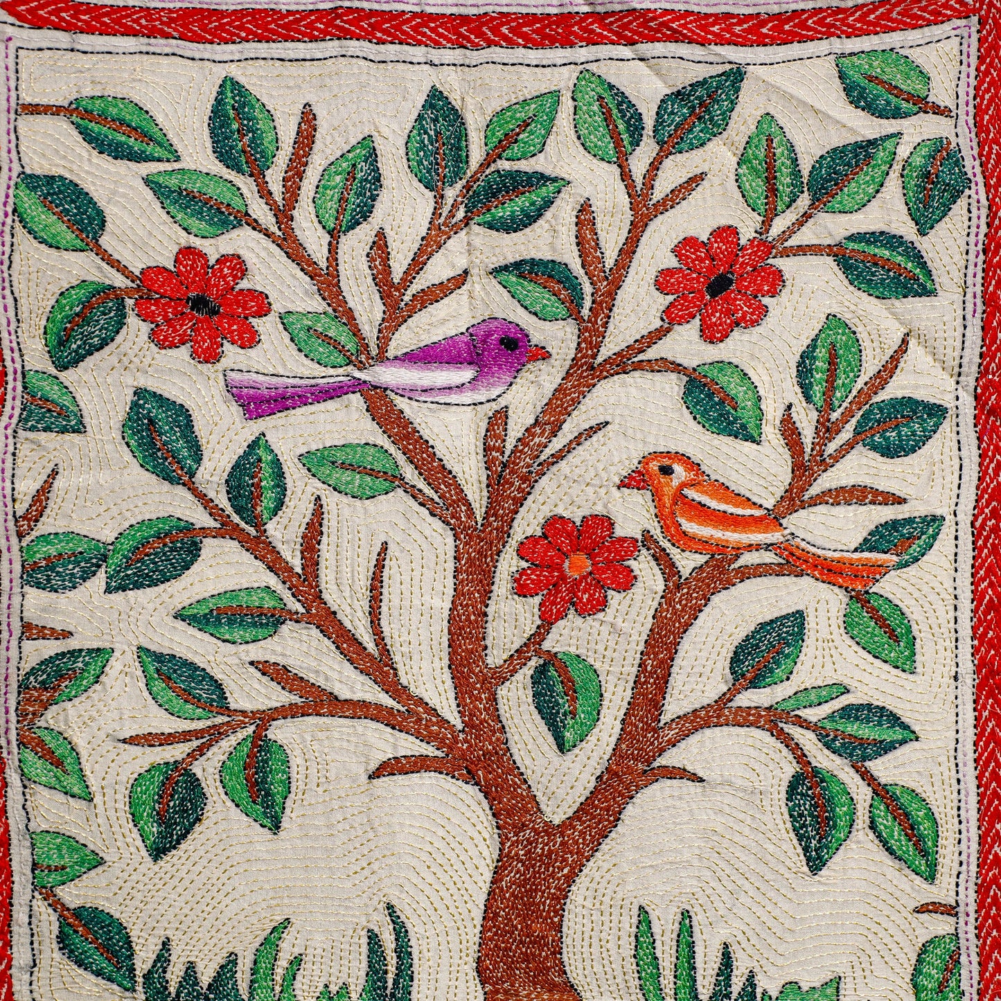 Embroidery Cotton Wall Hanging