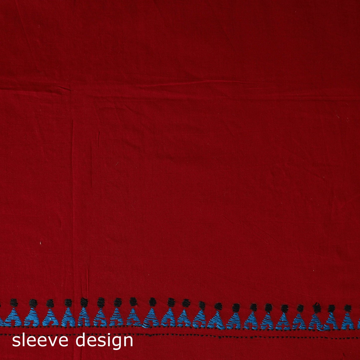 Bengal nakshi kantha hand embroidered cotton unstitched