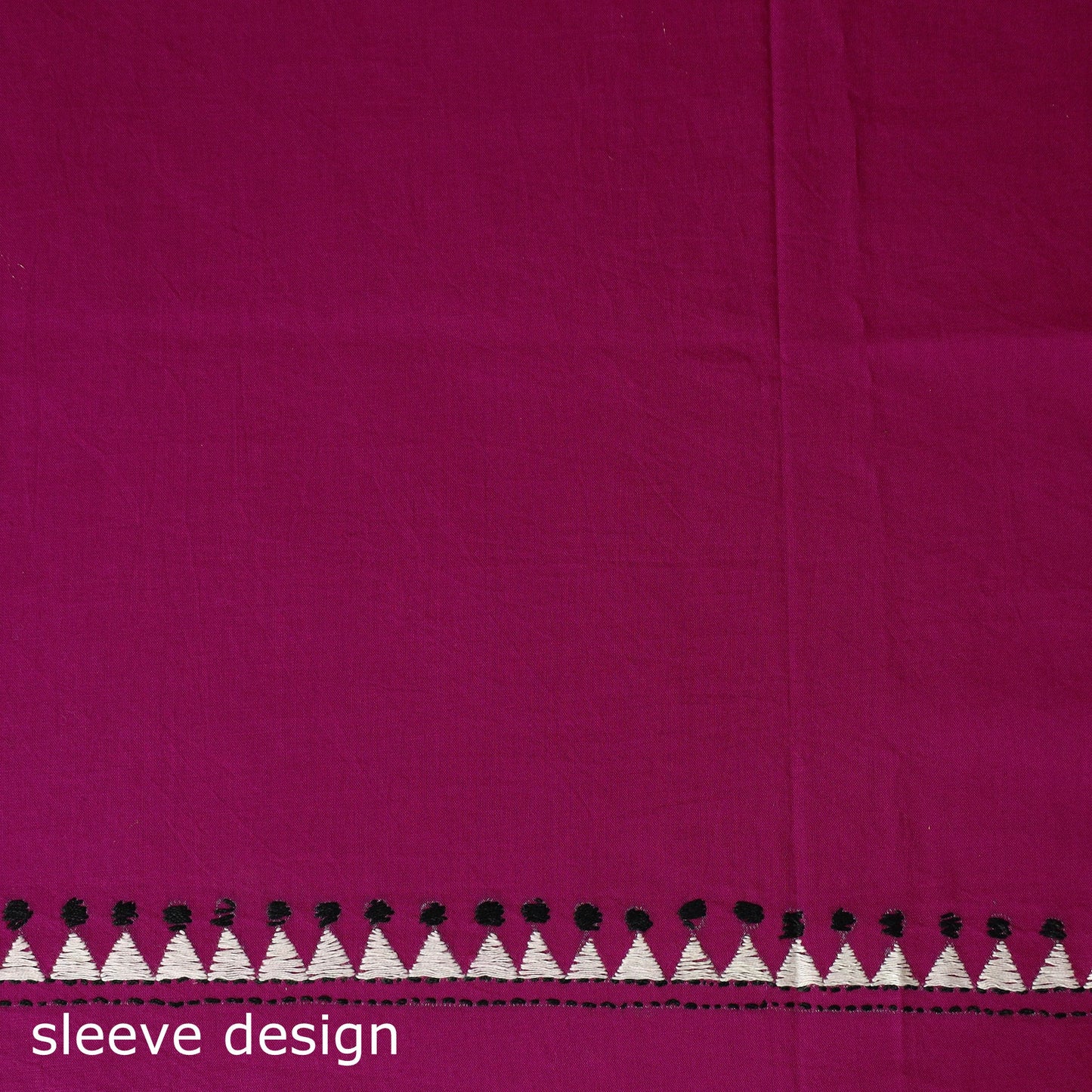 Bengal nakshi kantha hand embroidered cotton unstitched
