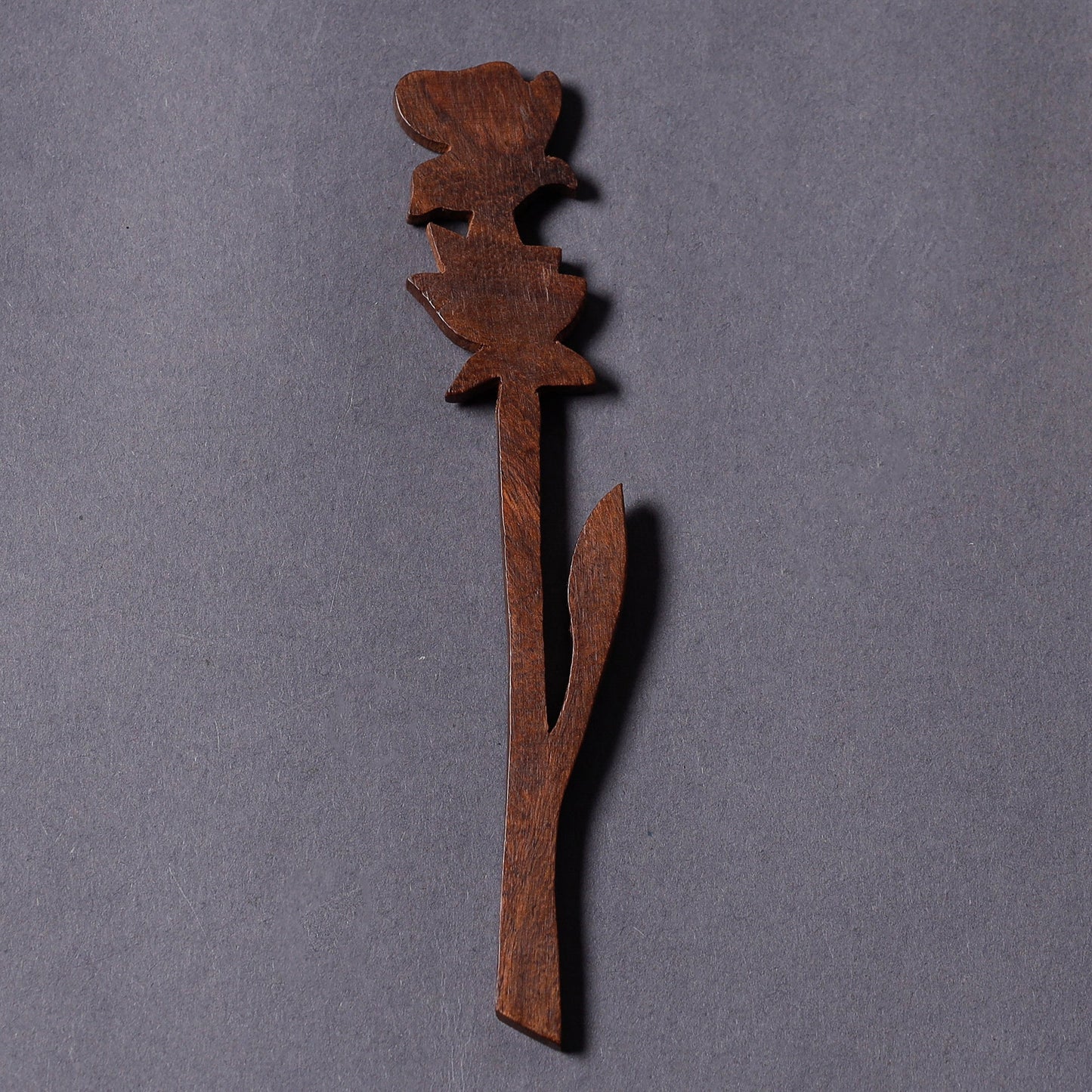 Buy Hand Carved Sheesham Wood Bookmark Online in India