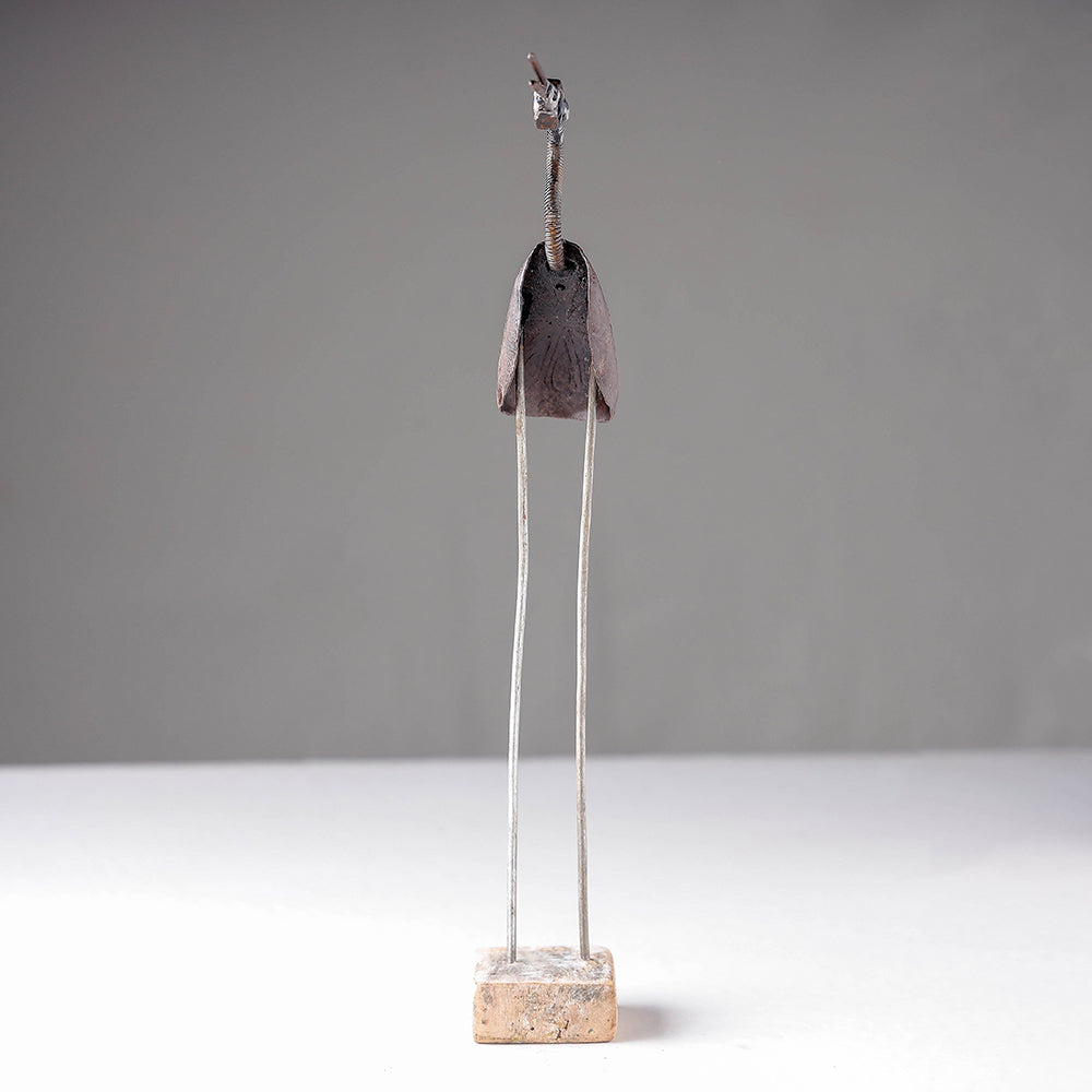 recycled metal sculpture