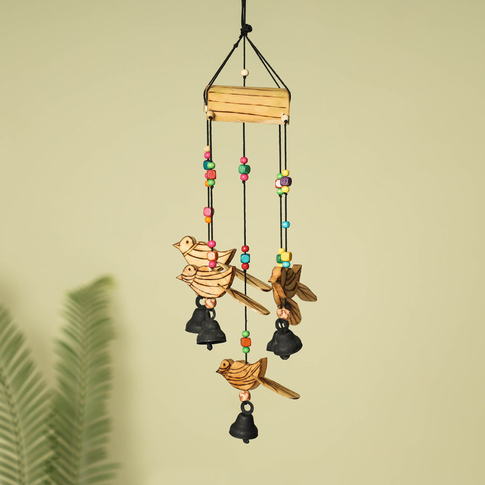 Handcarved Khamhar Wood Jhoomar / Hanging