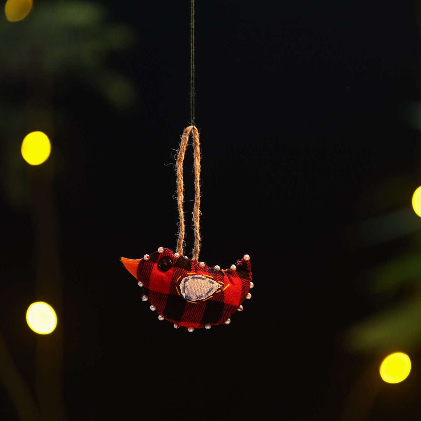 Buy Upcycled Thread & Beadwork X-Mas Decor Hanging