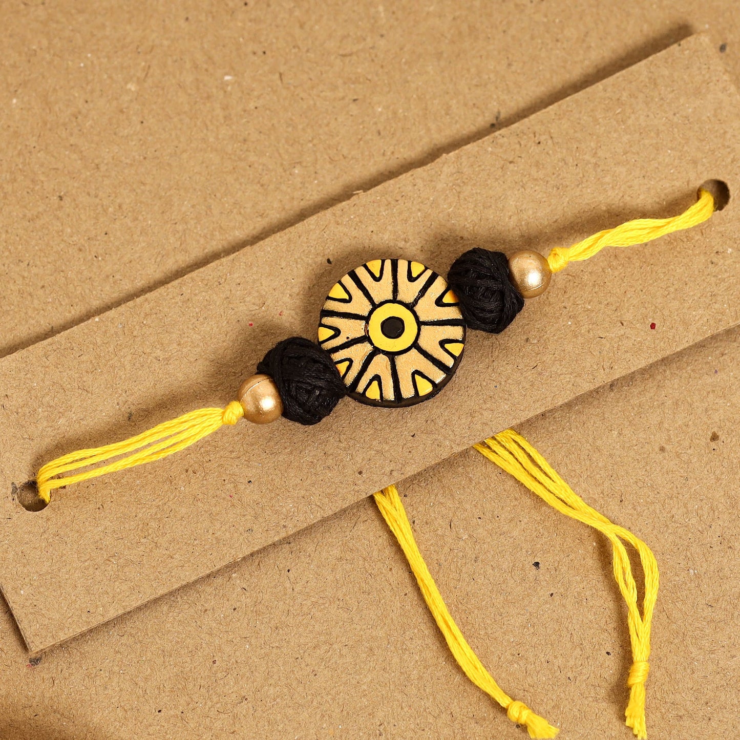 Bishnupur Handpainted Terracotta Rakhi