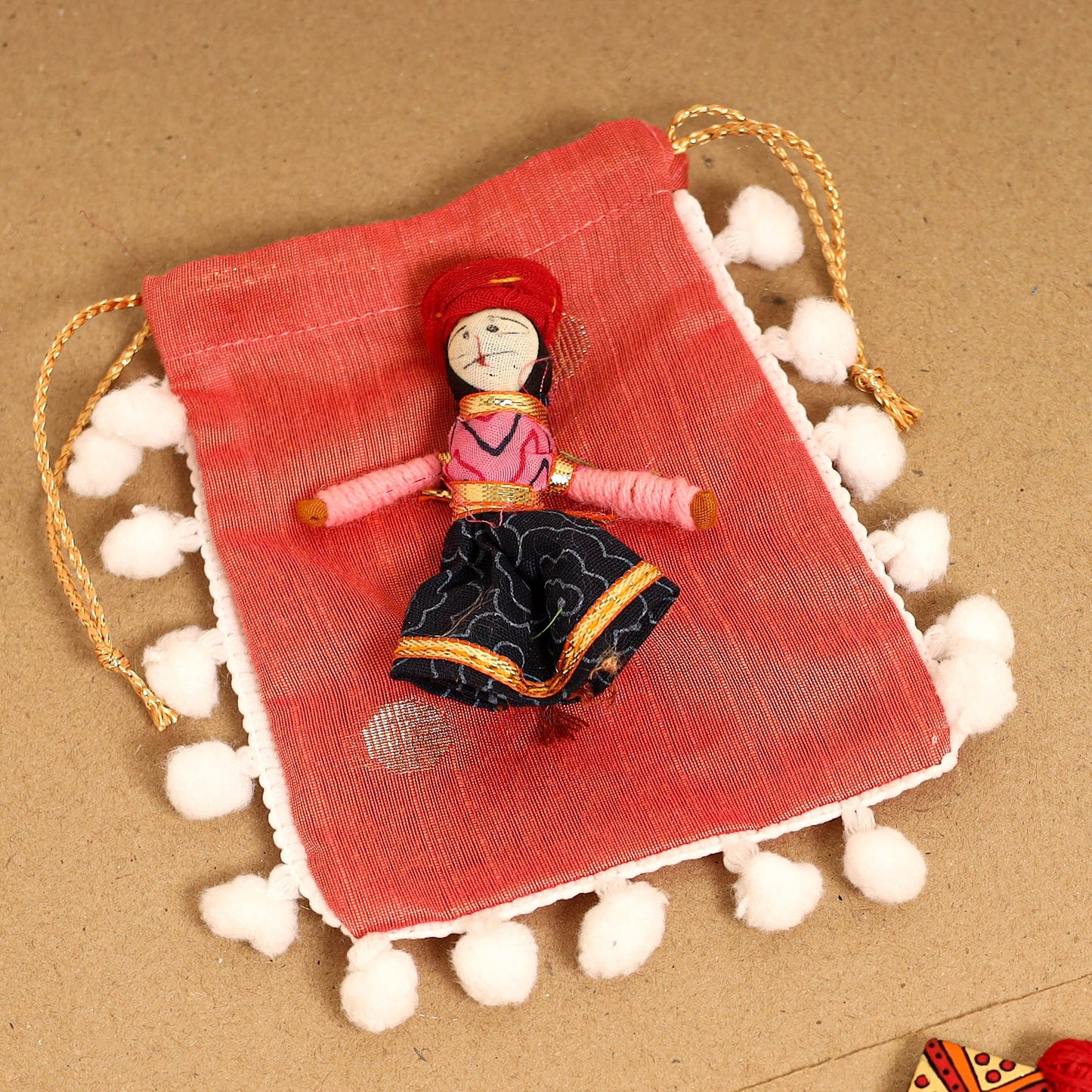 Bishnupur Handpainted Terracotta Rakhi