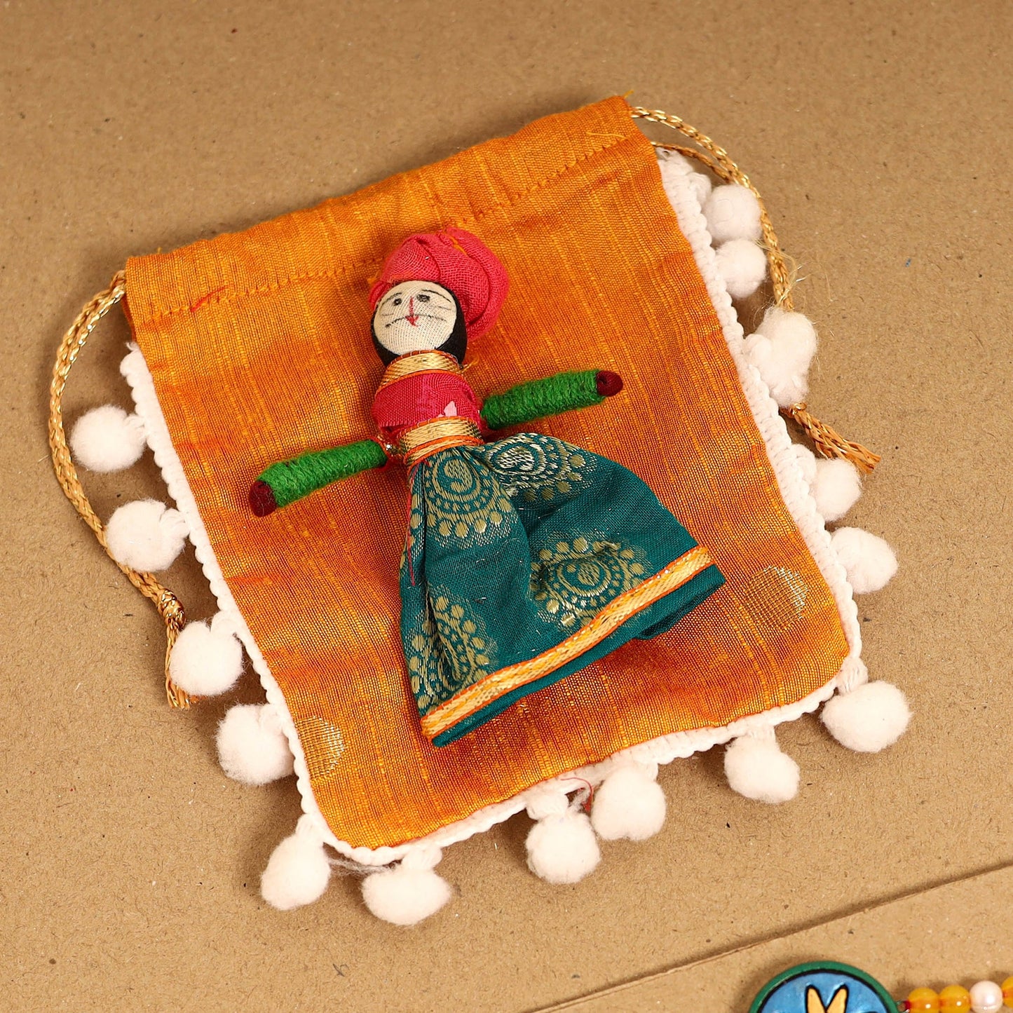 Bishnupur Handpainted Terracotta Rakhi