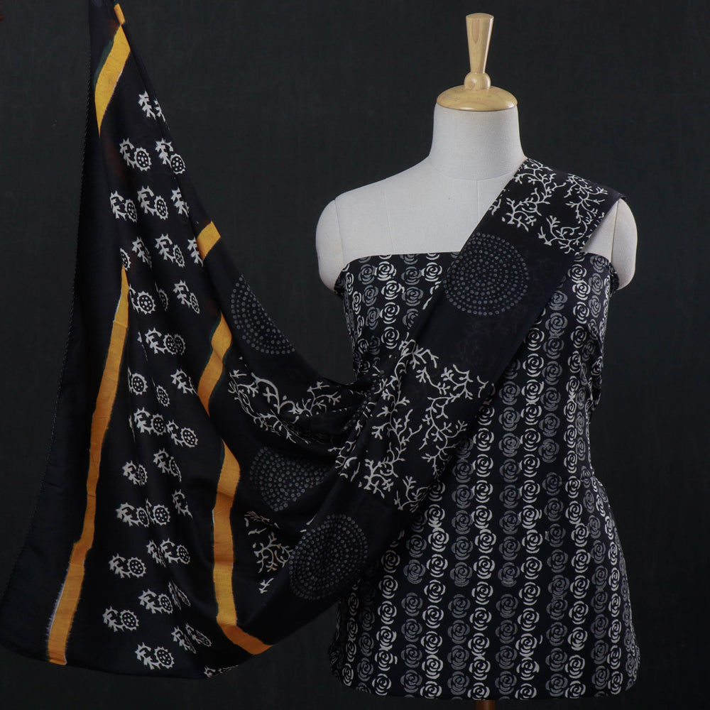 block printed dress material