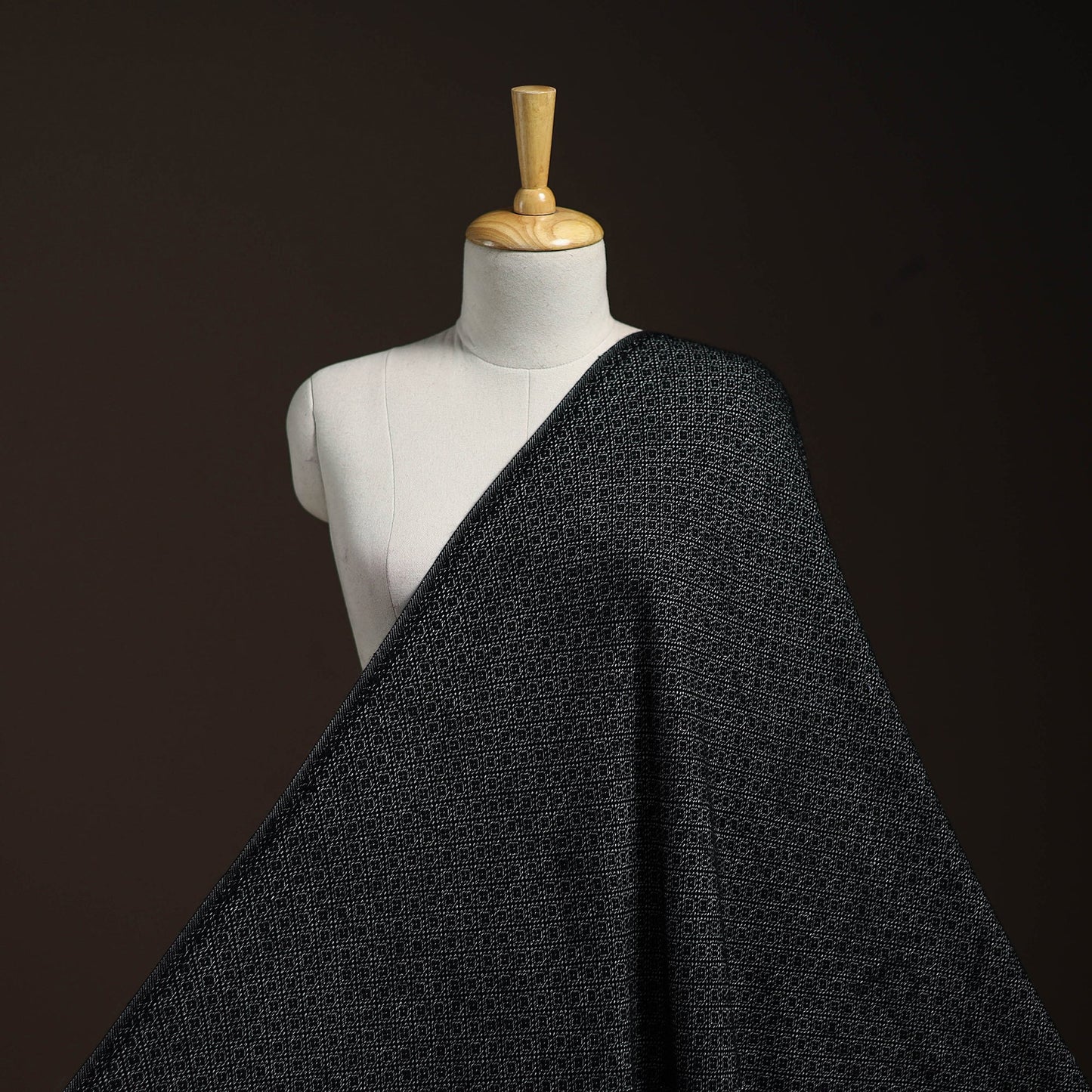 Black - acrylic fine wool fabric (width - 44 in) 14