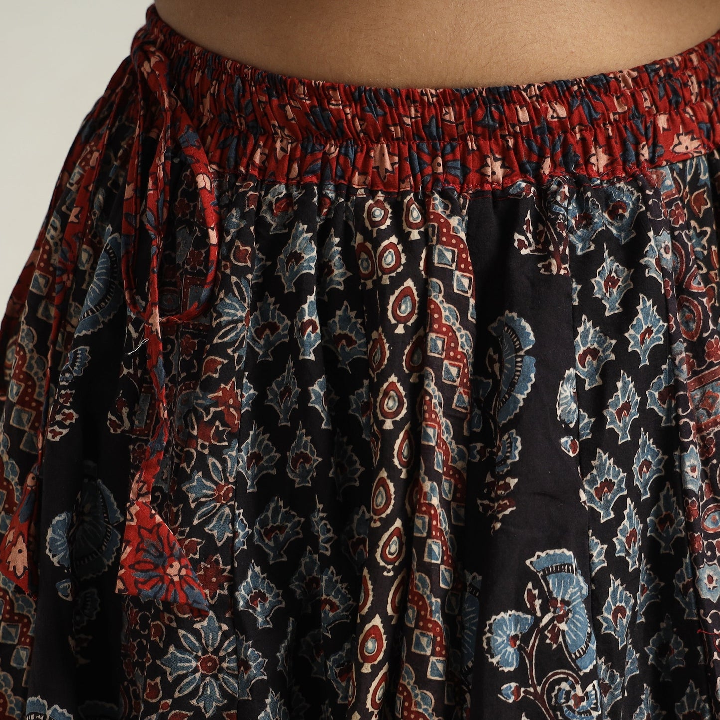 Ajrakh Patchwork Skirt