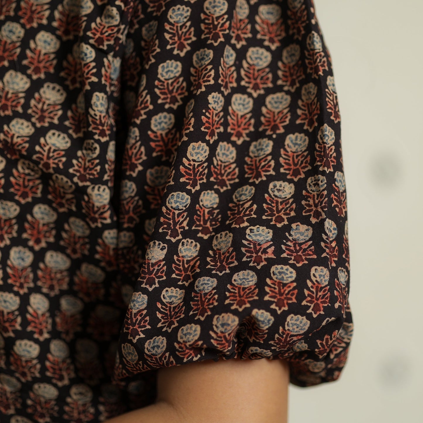 Ajrakh Crop Top
