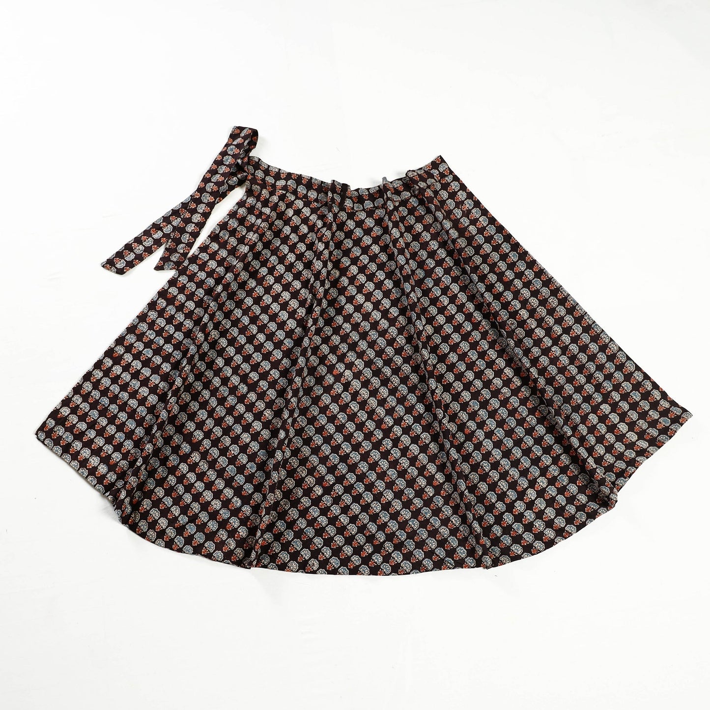 ajrakh skirt