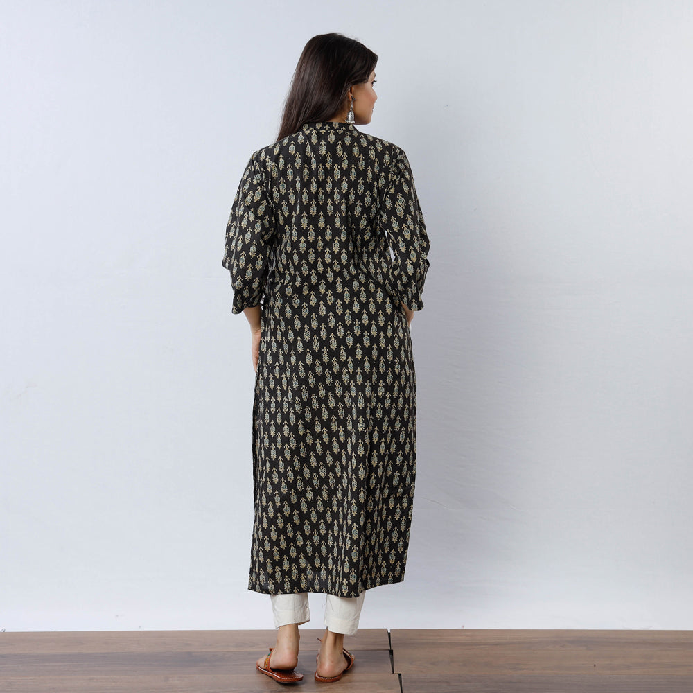 Ajrakh Block Printing Kurta
