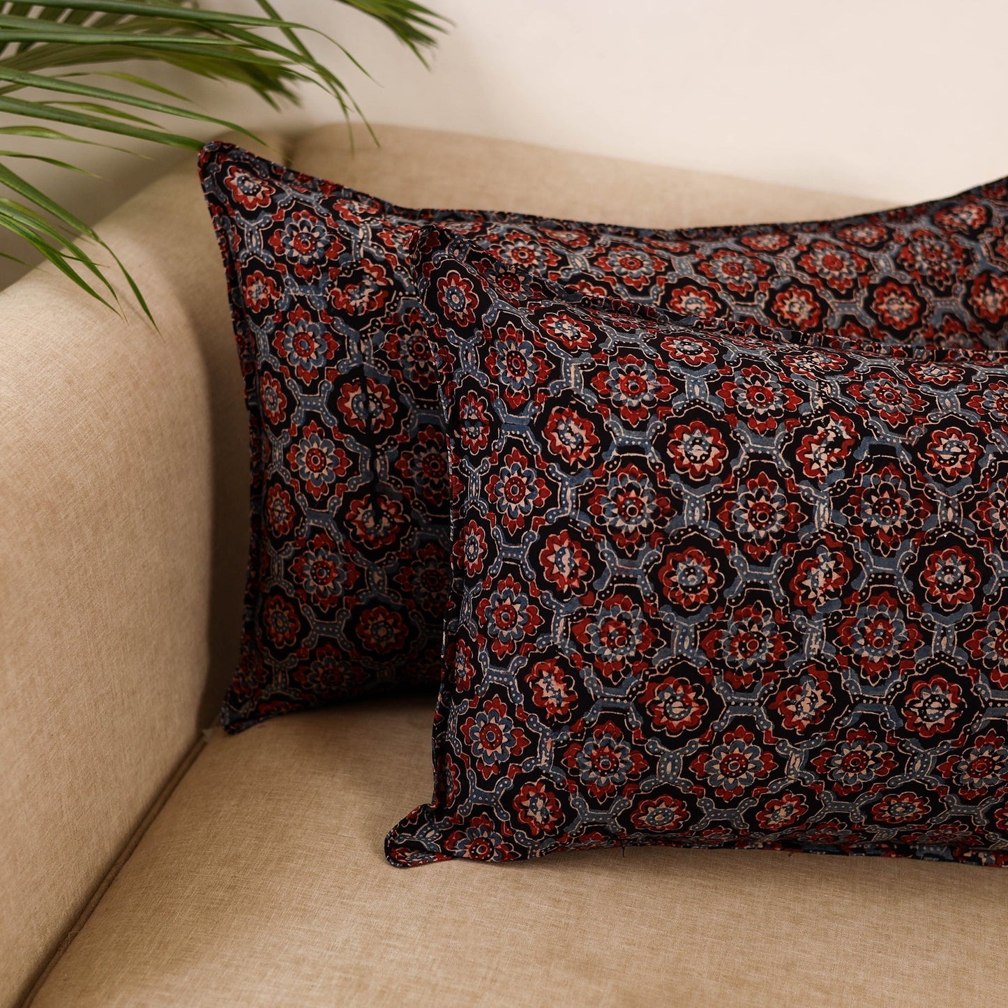 Hand pillow cover (set of 2) 54 - handcrafted