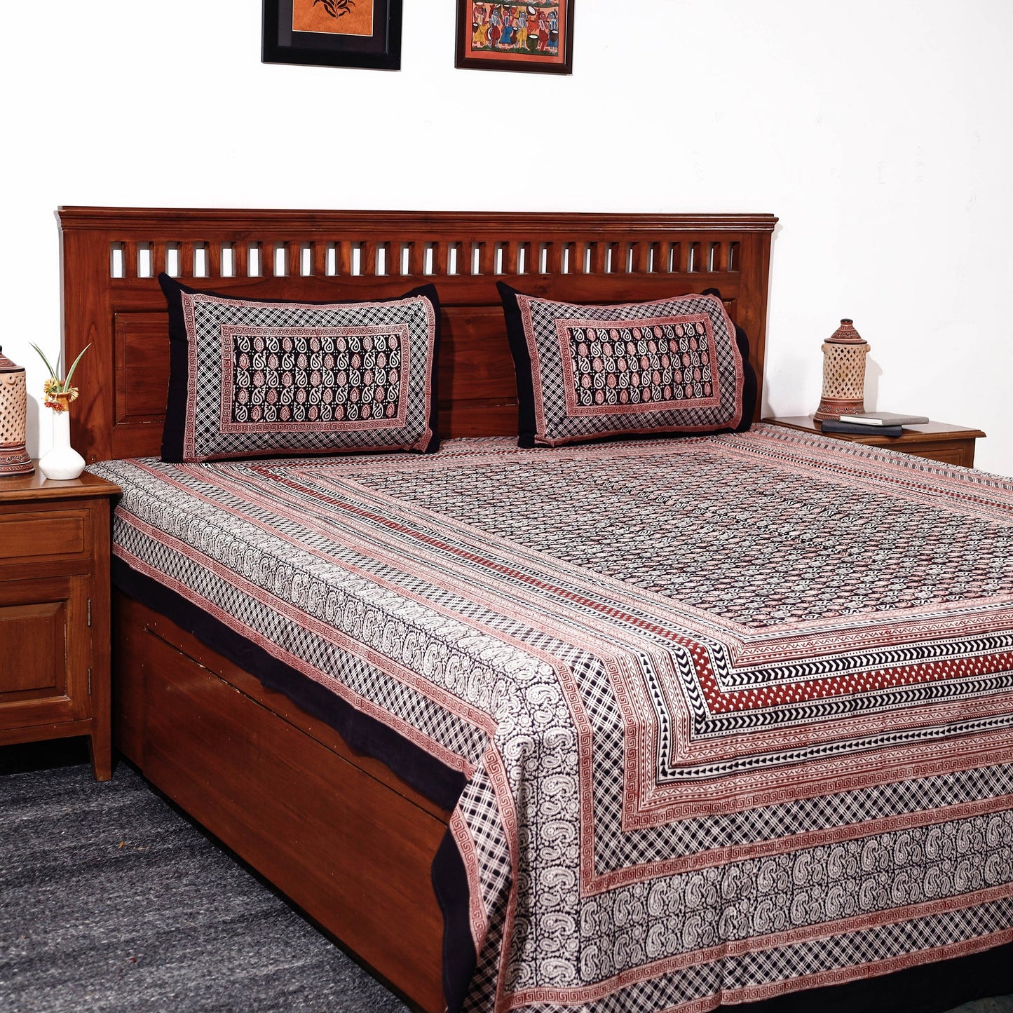 bagh double bed cover set