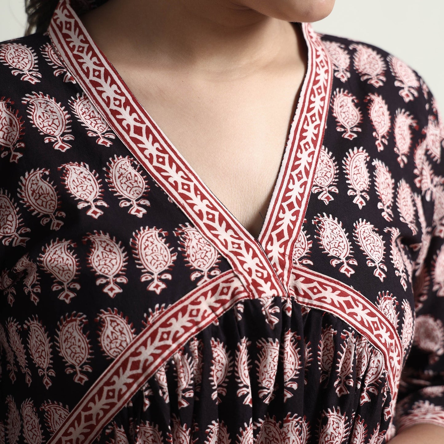 Bagh Block Printed Cotton Dress