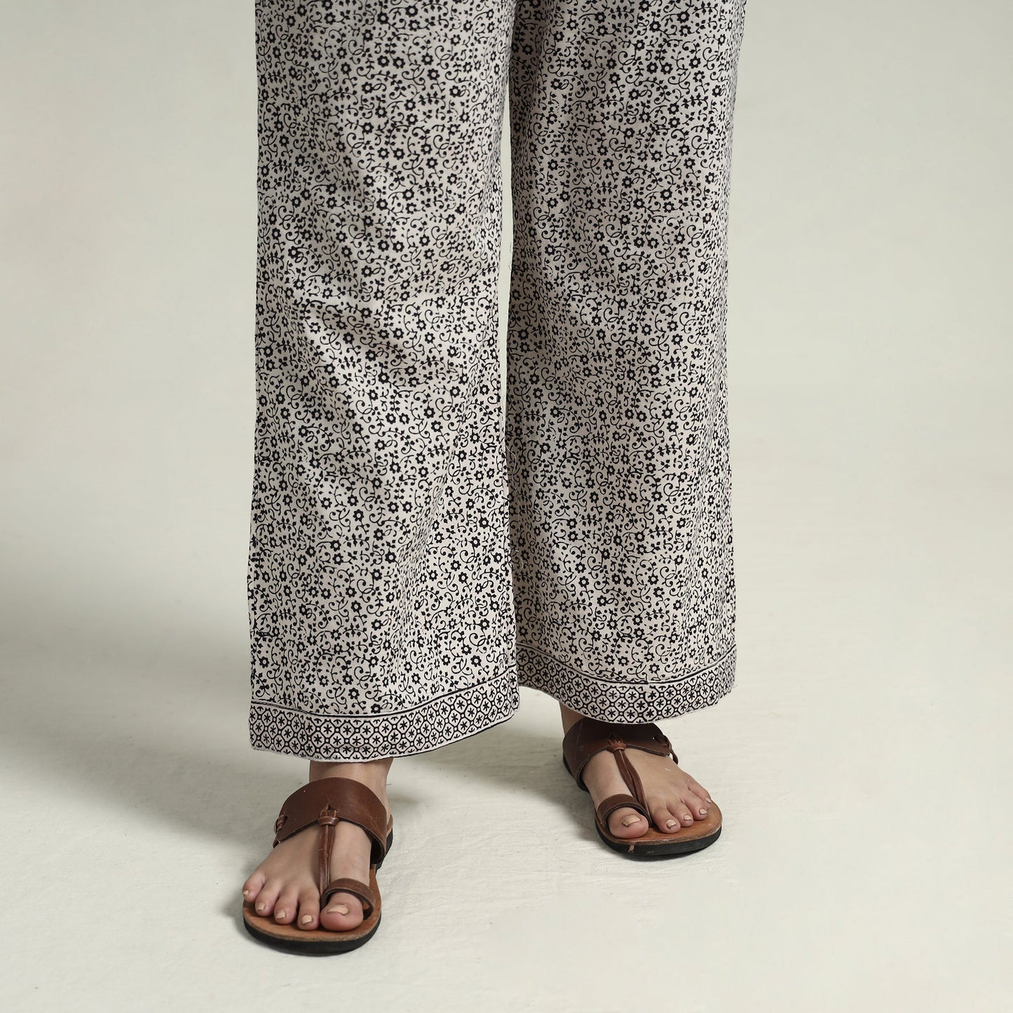 Buy Bagh Block Printed Cotton Kurta with Palazzo & Dupatta Set 03 Online at iTokri.com