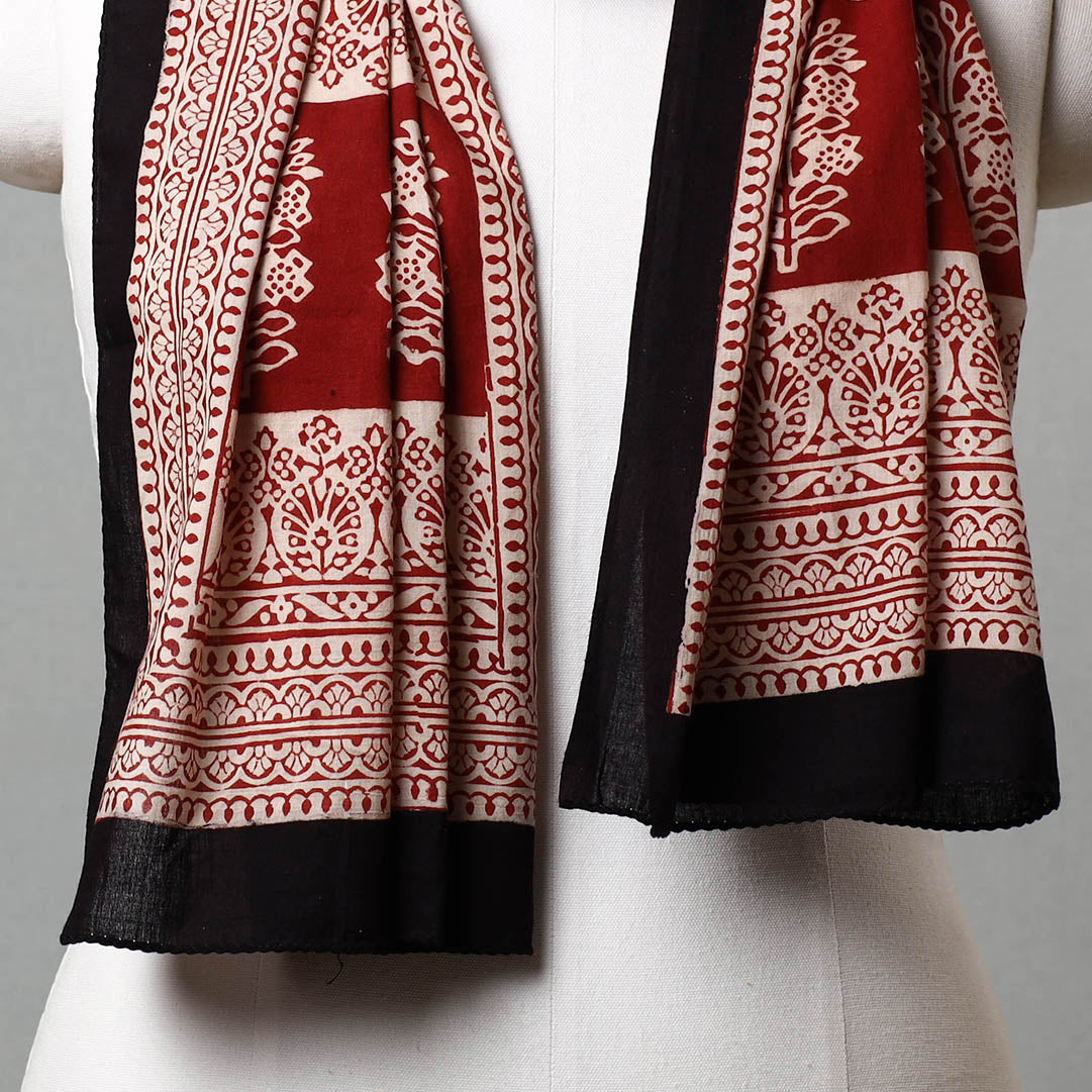 Bagh Hand Block Printed Cotton Stole