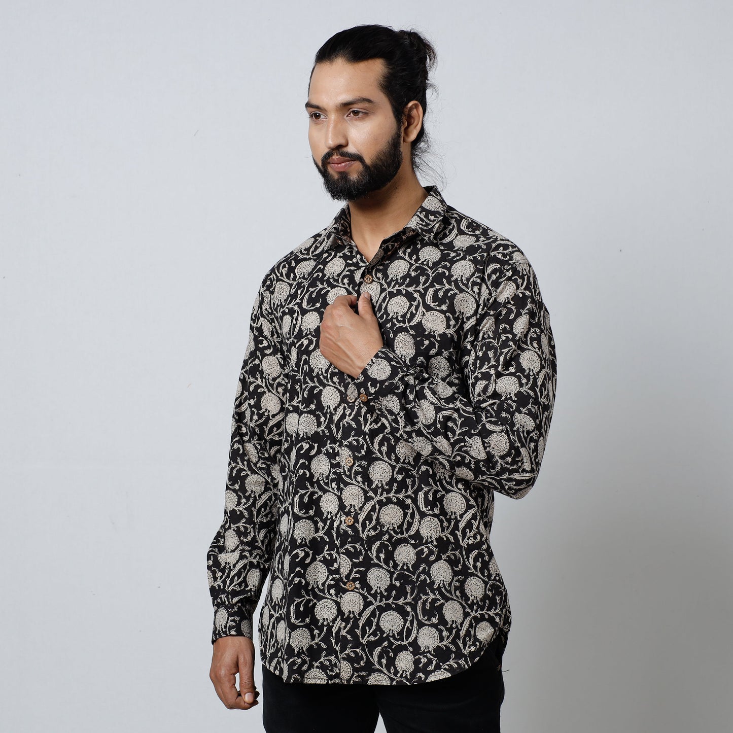 Block Printed Men Shirt