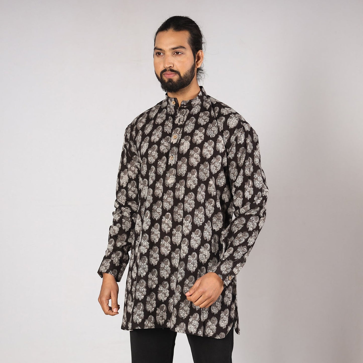 Block Printed Men Kurta