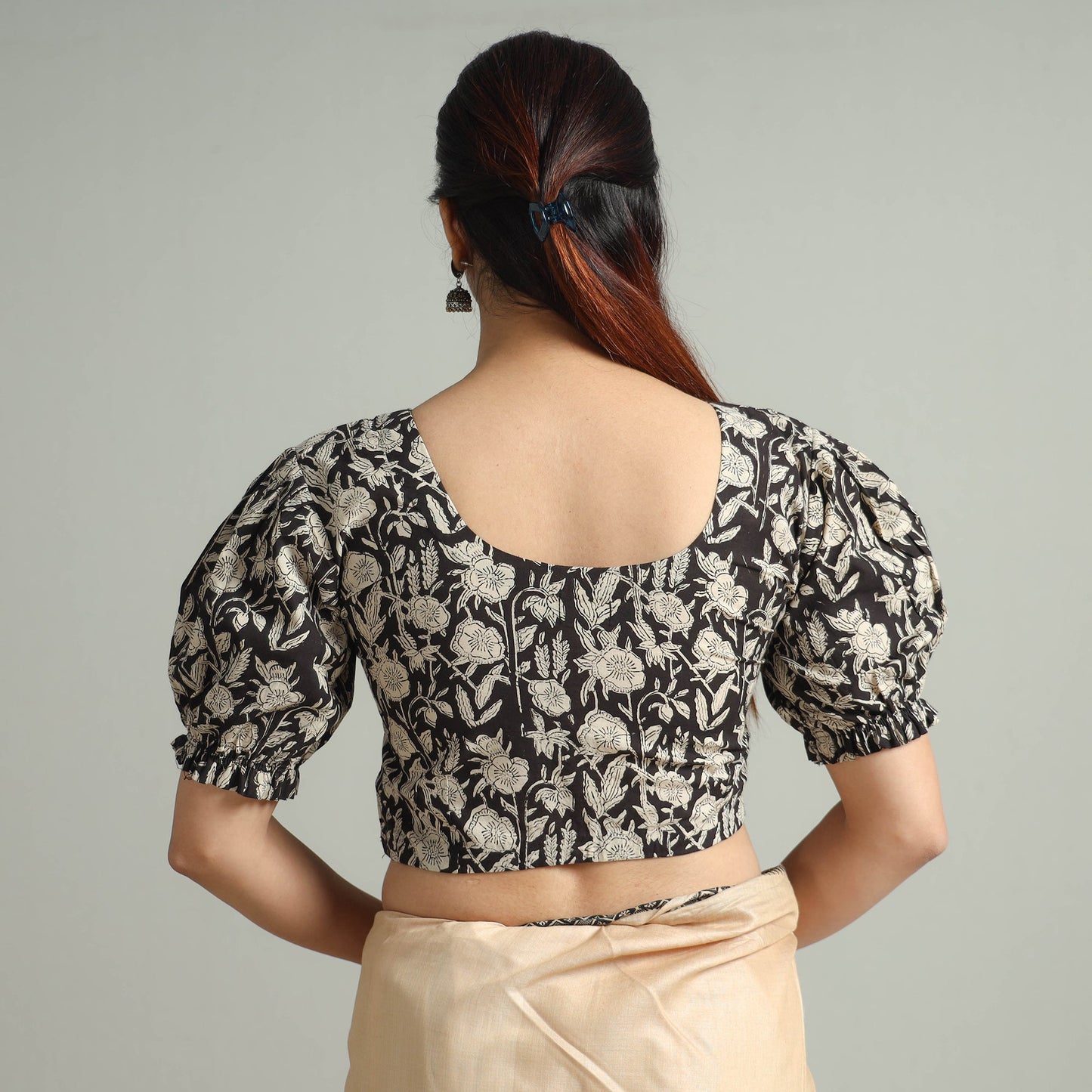 Buy Bagru Block Printed Cotton Stitched Blouse 03 Online at iTokri.com