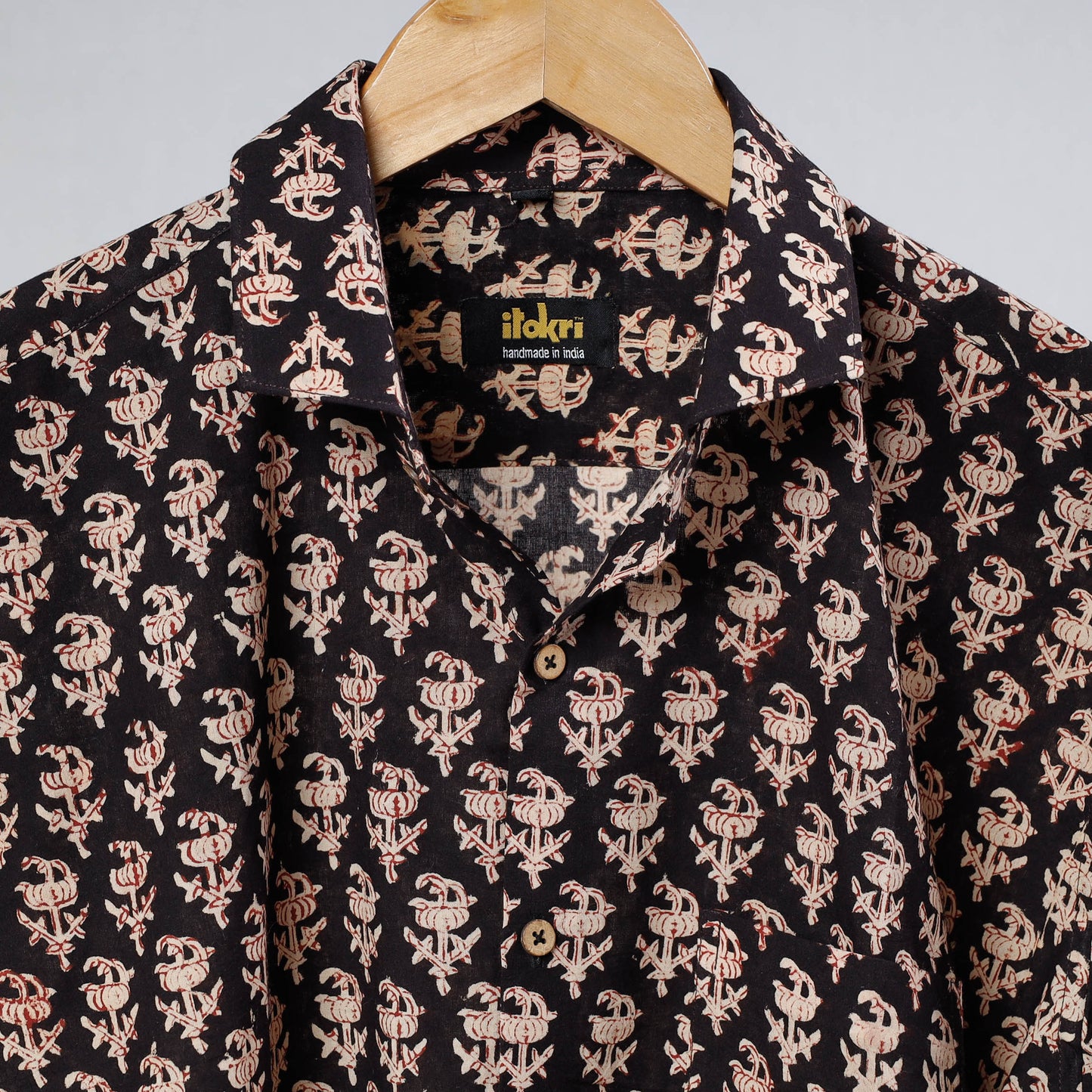 Block Printed Men Shirt