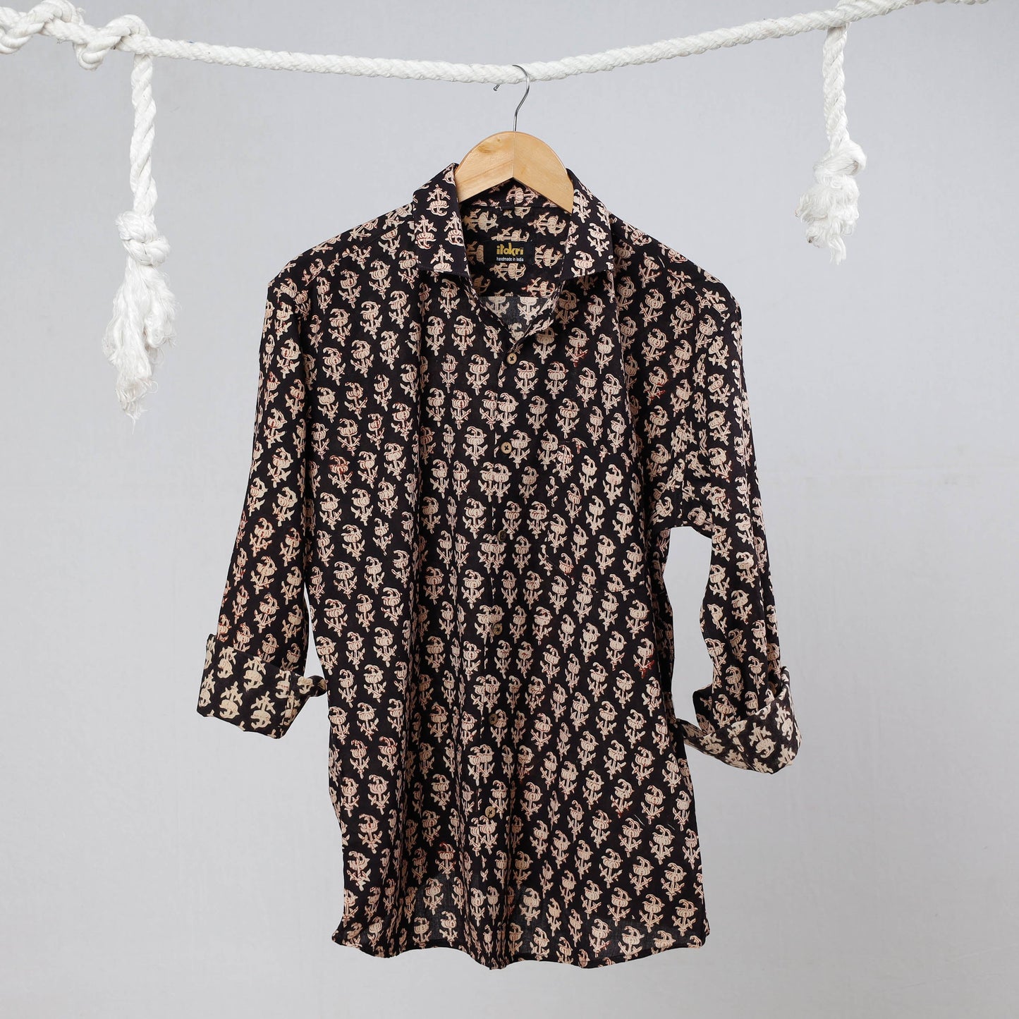 Block Printed Men Shirt
