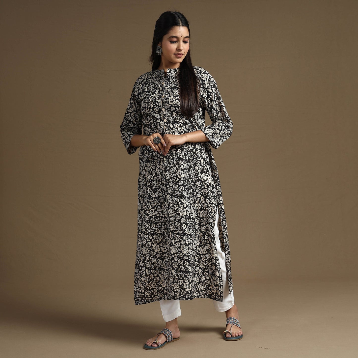 bagru cotton kurta