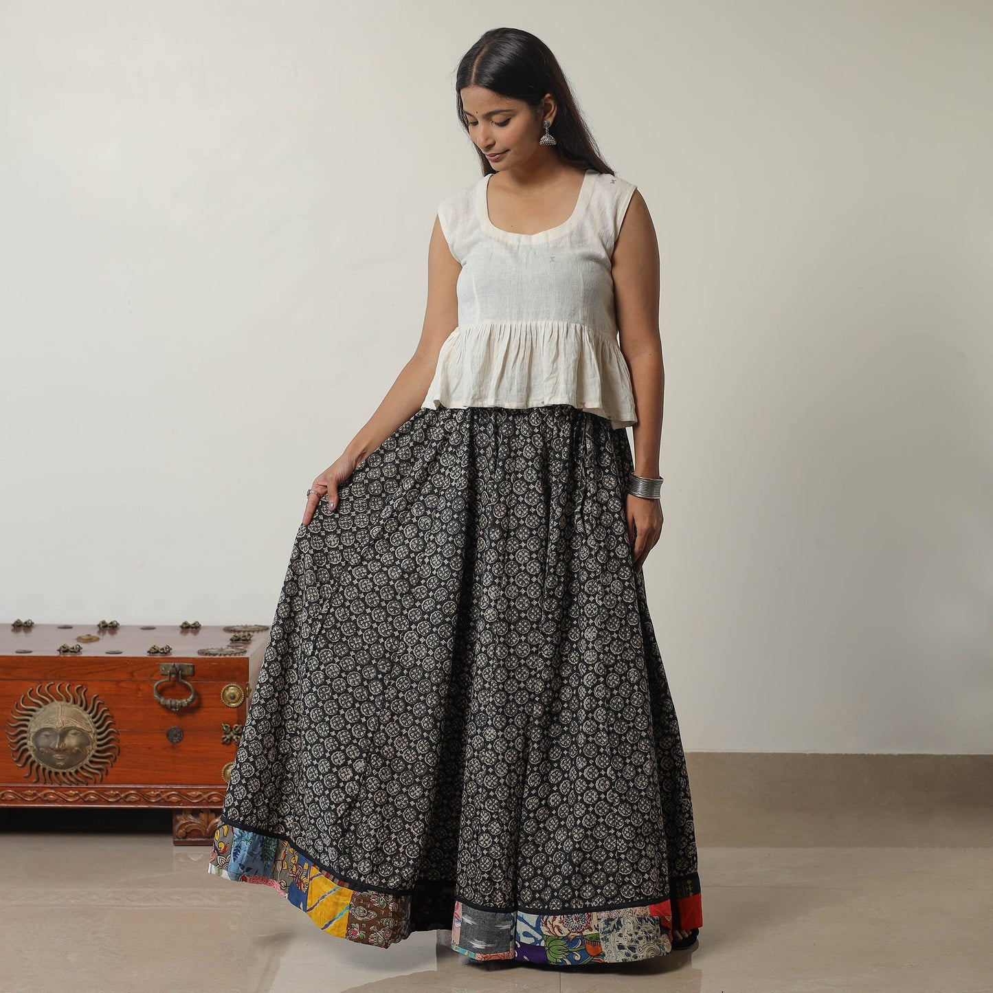 Bagru Skirt