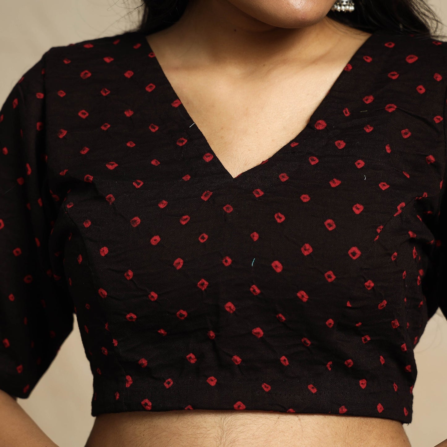 Bandhani Stitched Blouse