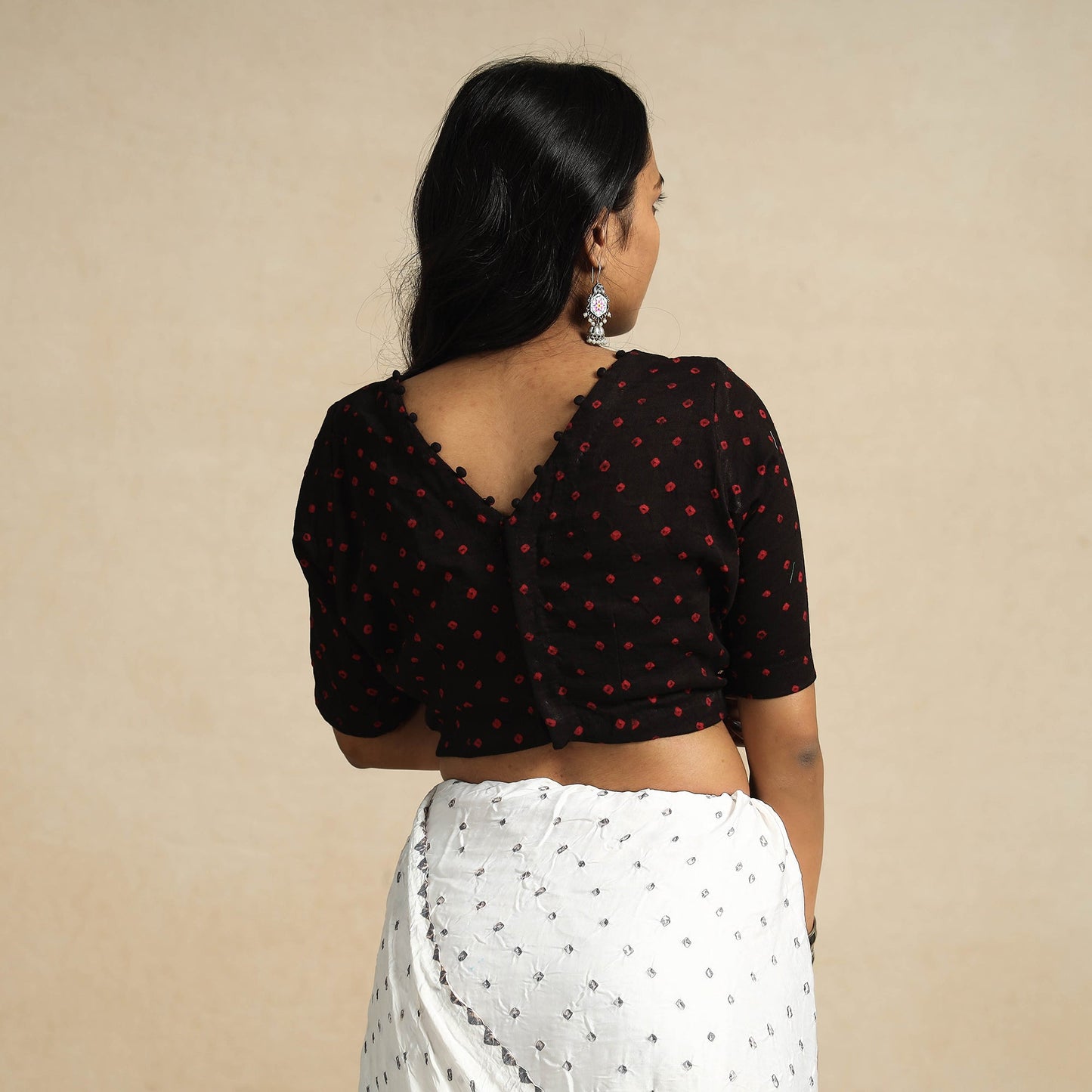 Bandhani Stitched Blouse