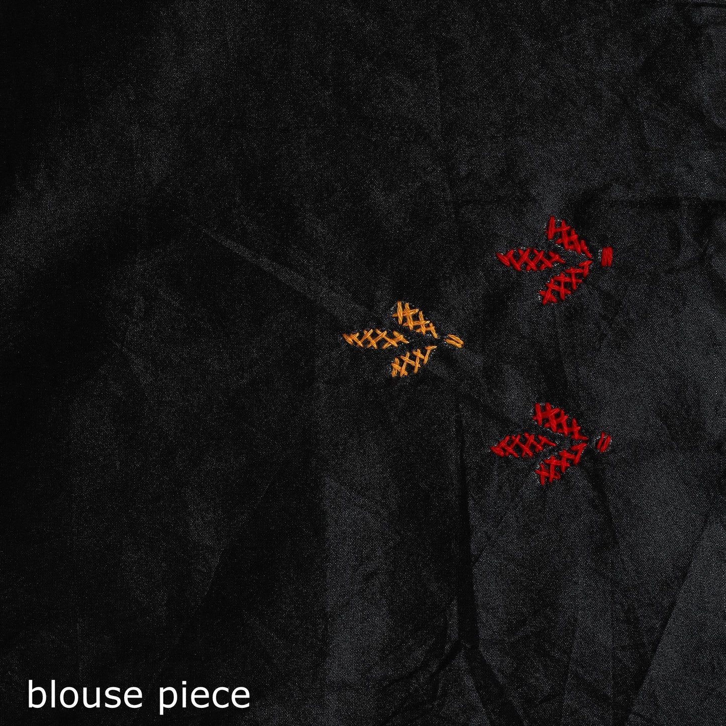 Bengal hand embroidery silk nakshi kantha saree 54