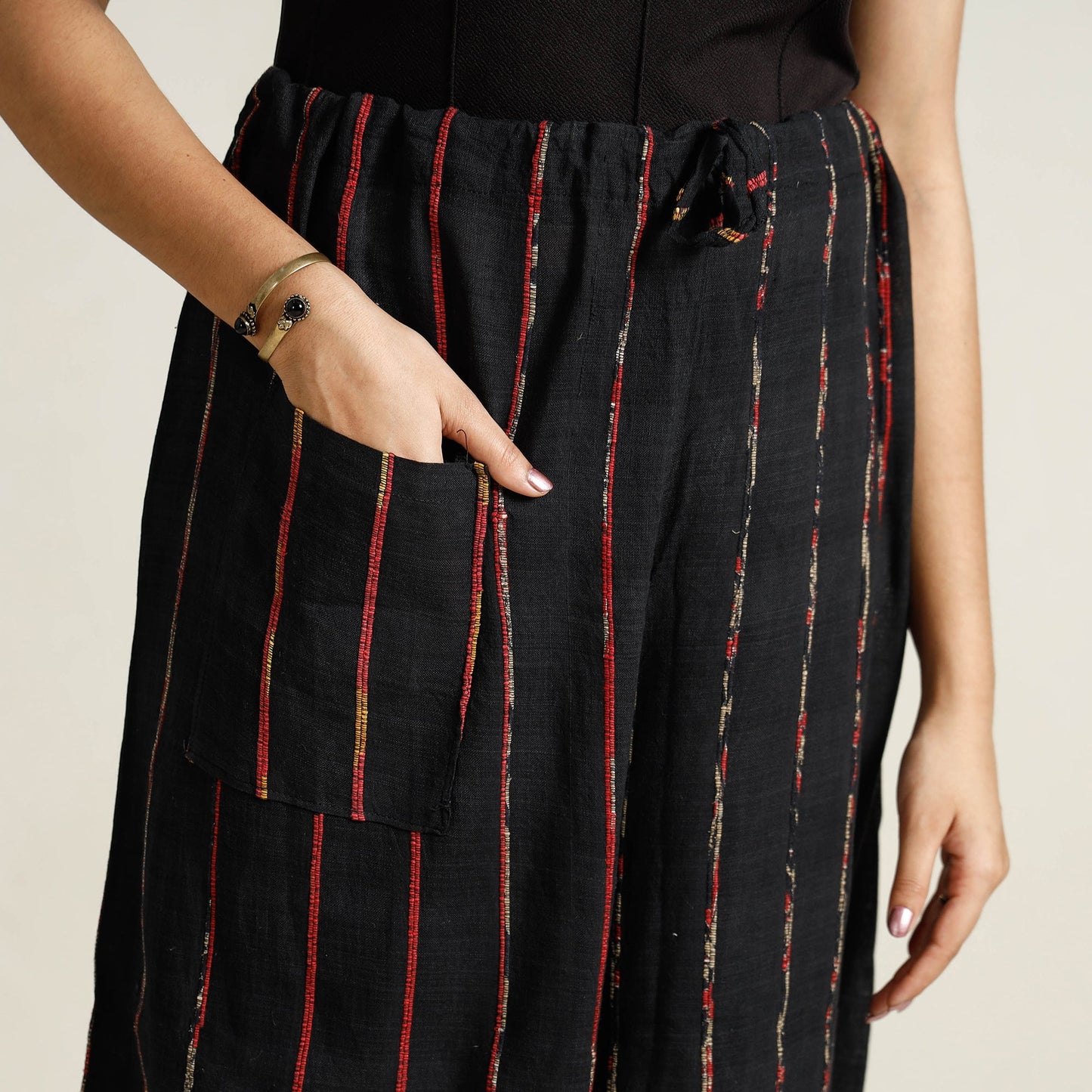 Kantha Embroidered Palazzo