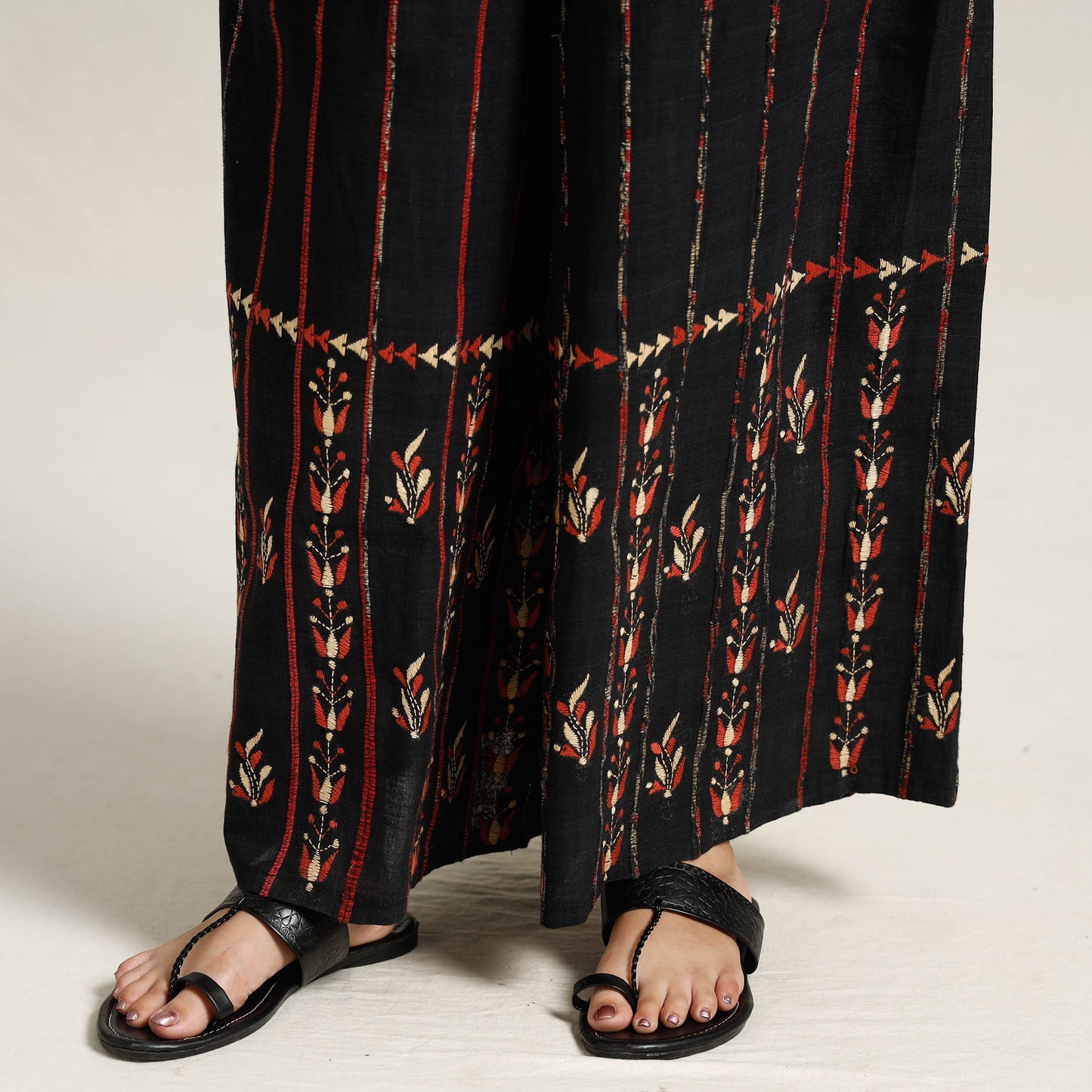 Kantha Embroidered Palazzo
