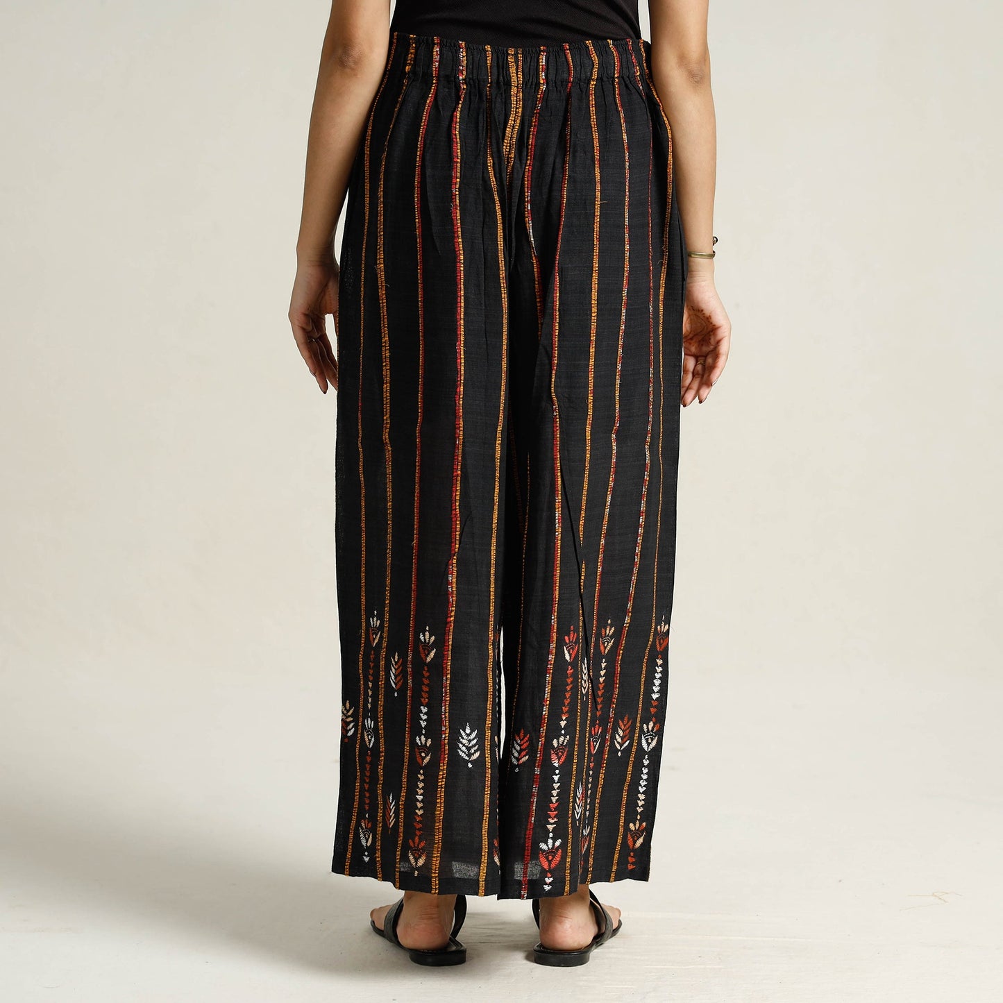 Kantha Embroidered Palazzo