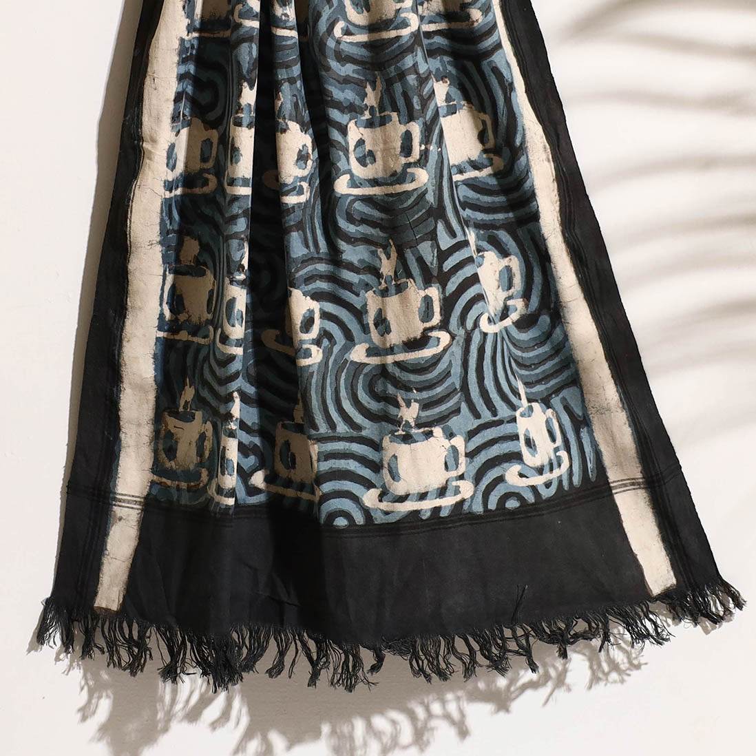 Block Printed Cotton Towel