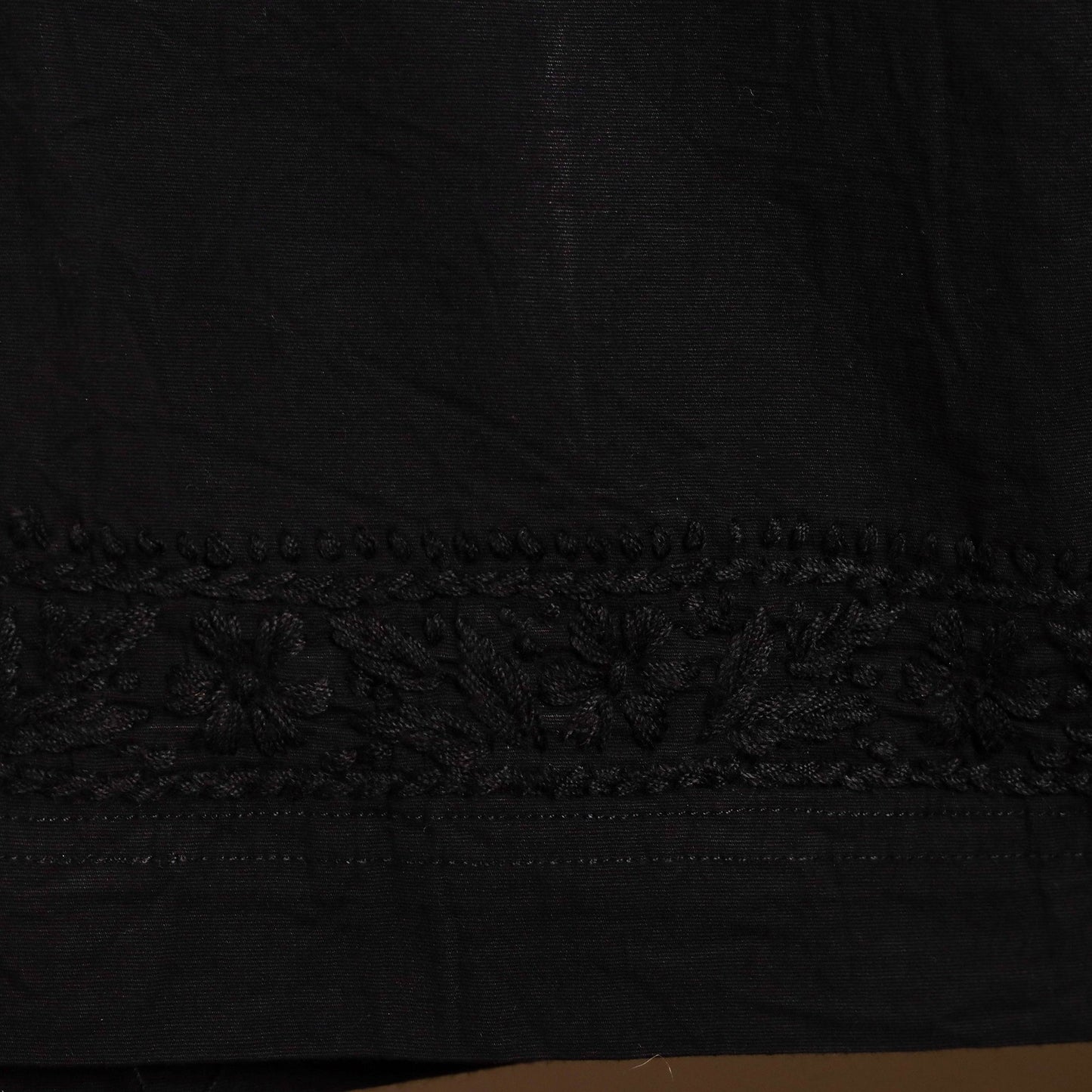 Buy Cotton Hand Embroidery Chikankari Short