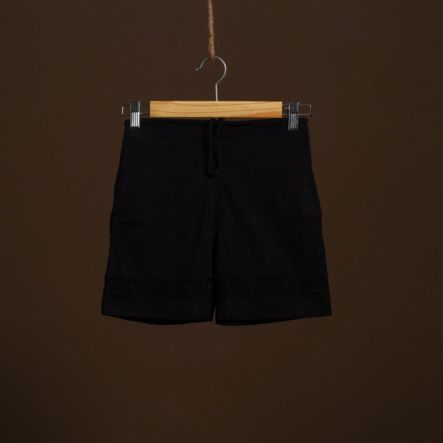 Buy Cotton Hand Embroidery Chikankari Short