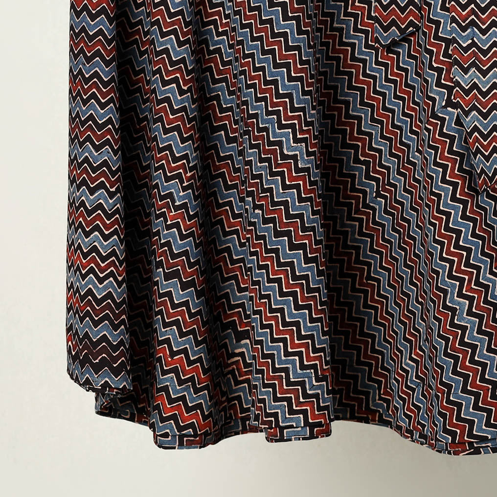 Black - cotton wrap around skirt 34 - handcrafted