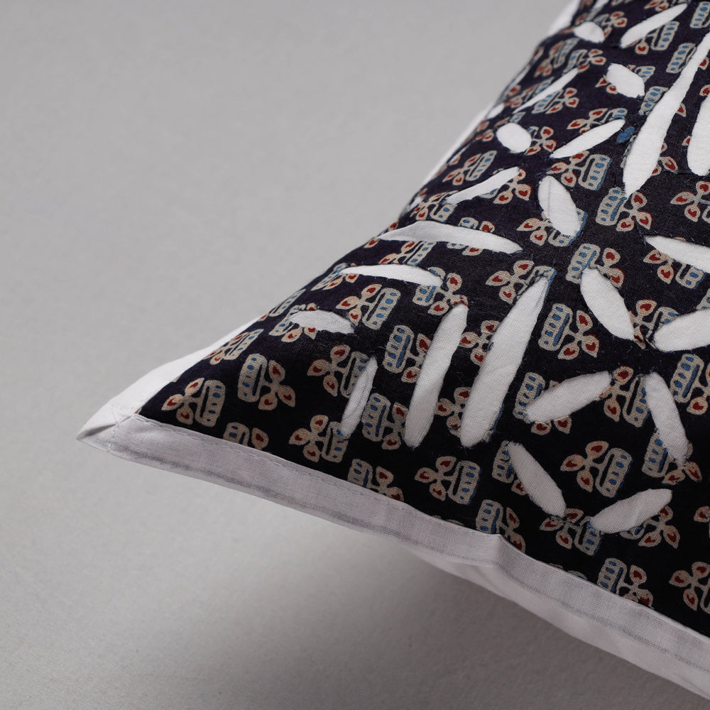 Applique work Cushion Cover
